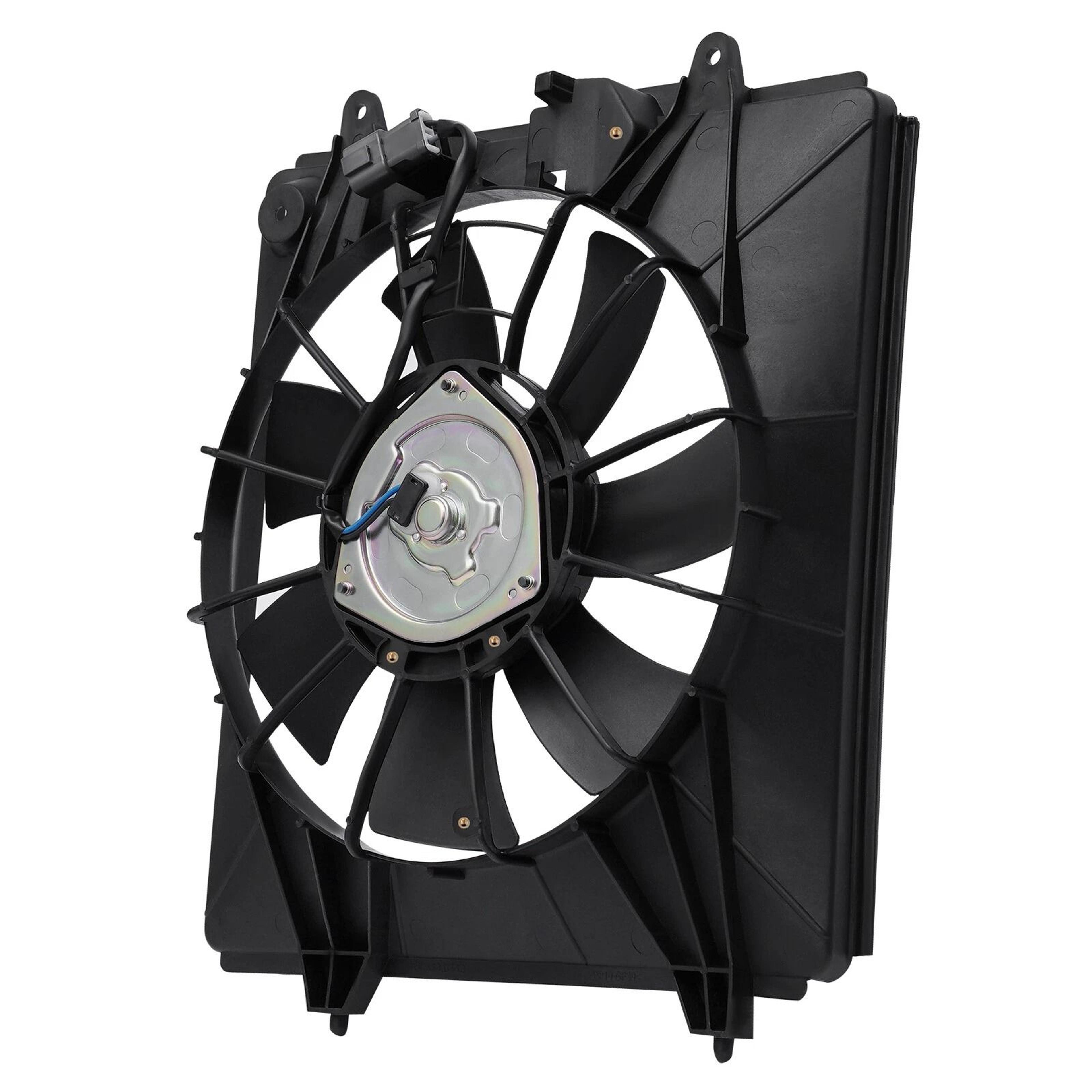 honda cr v radiator and a/c condenser cooling fan assembly