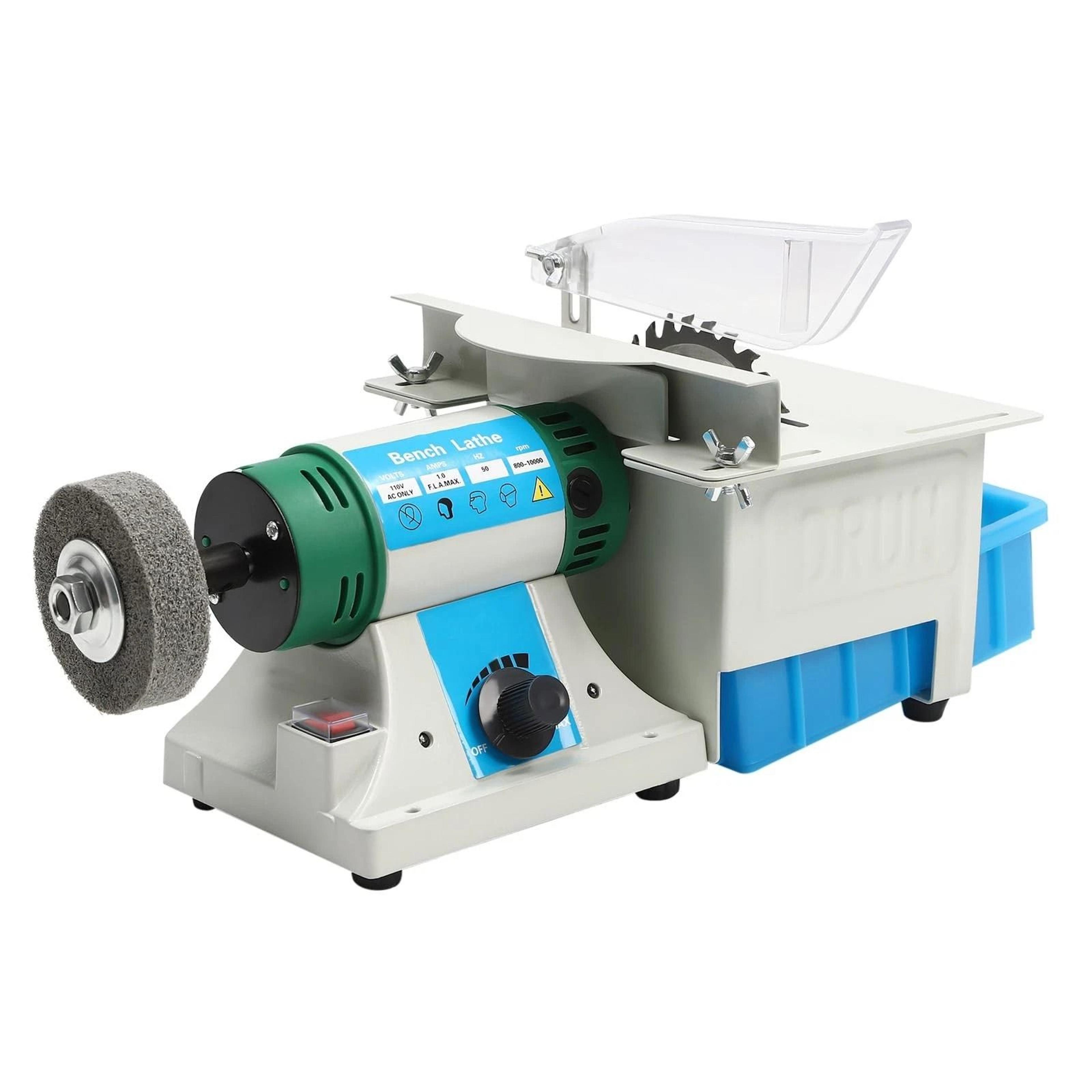 gem cutting machine and jewelry polishing bench grinder