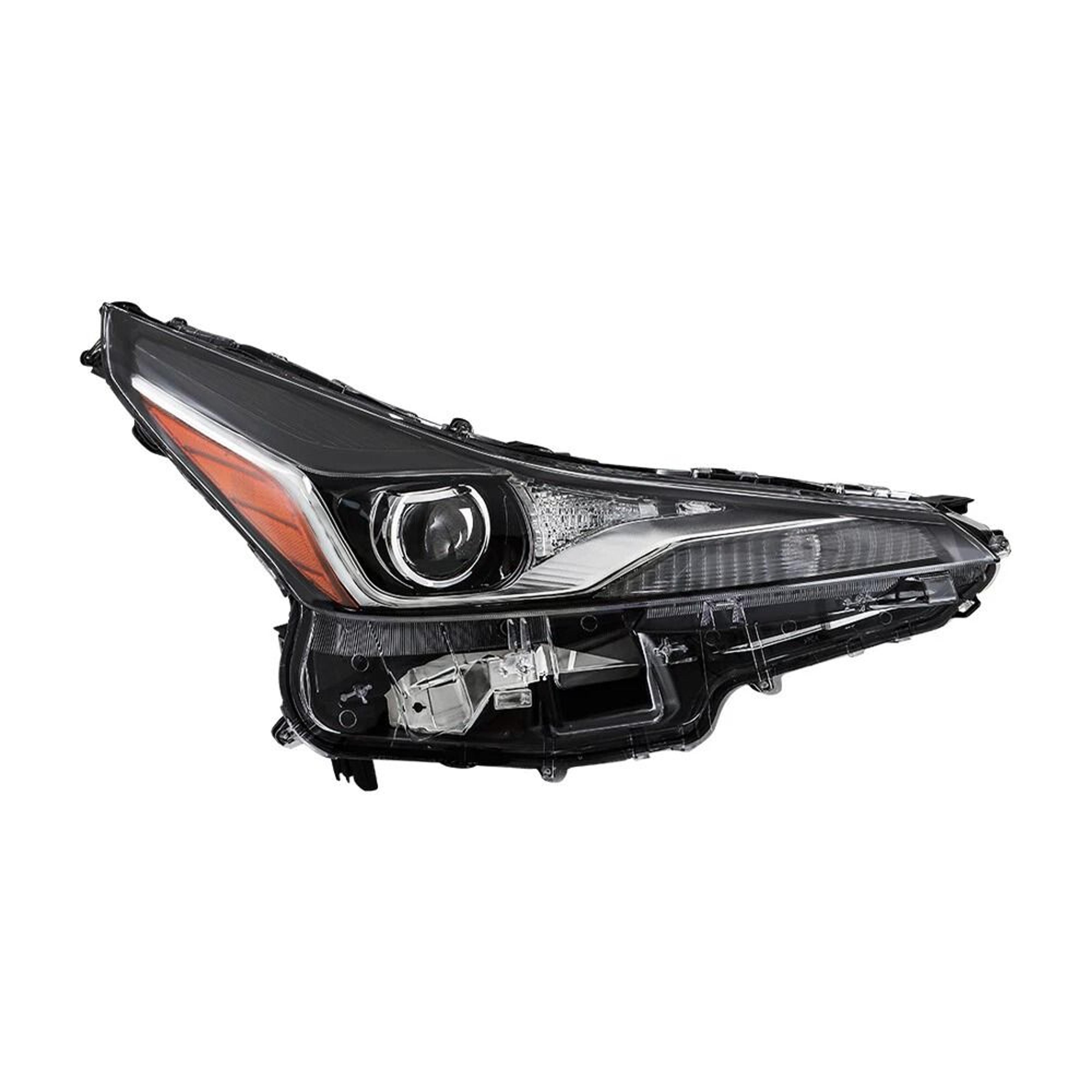 toyota prius right led headlight assembly passenger side replacement