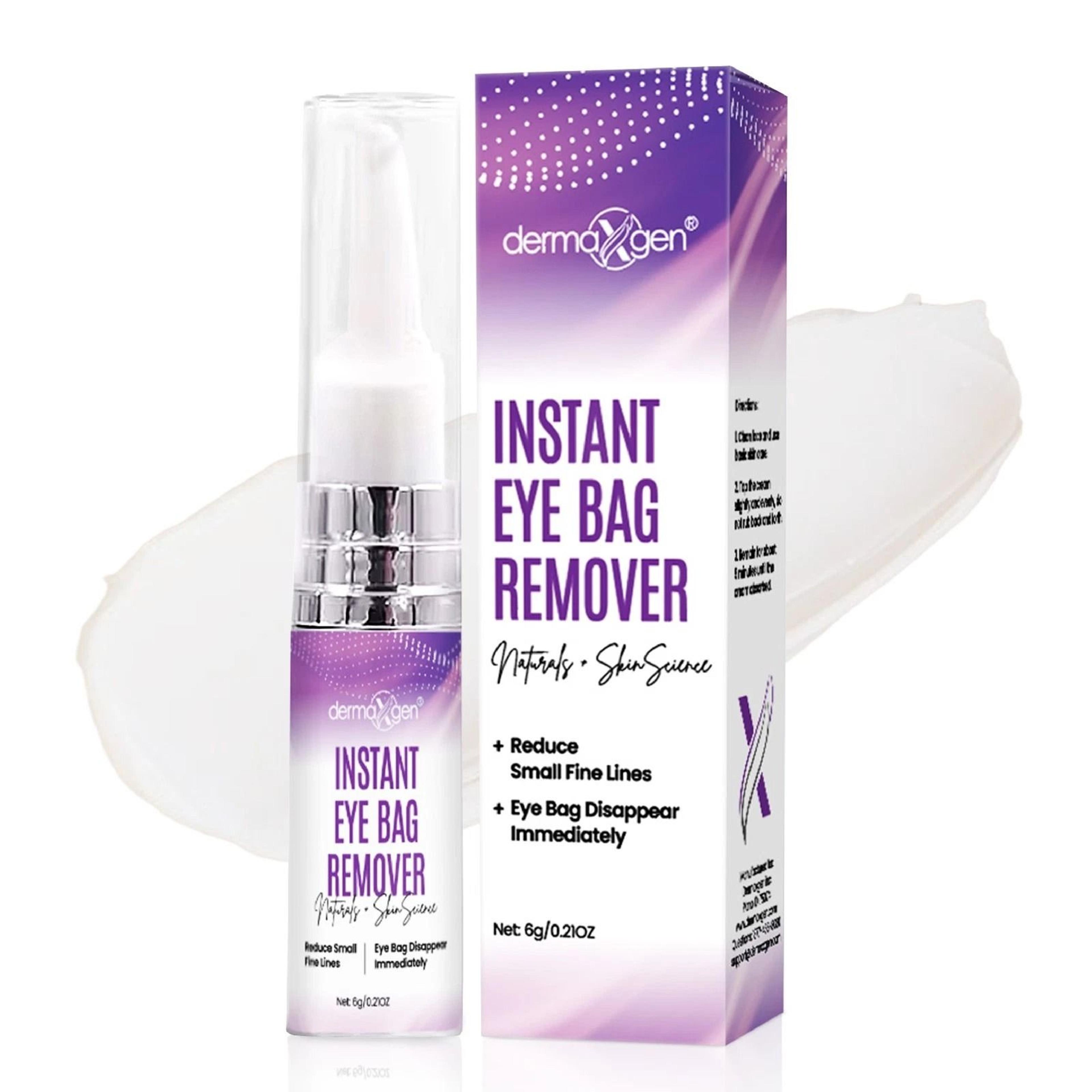 instant eyebag remover for dark circles, puffiness & fine lines