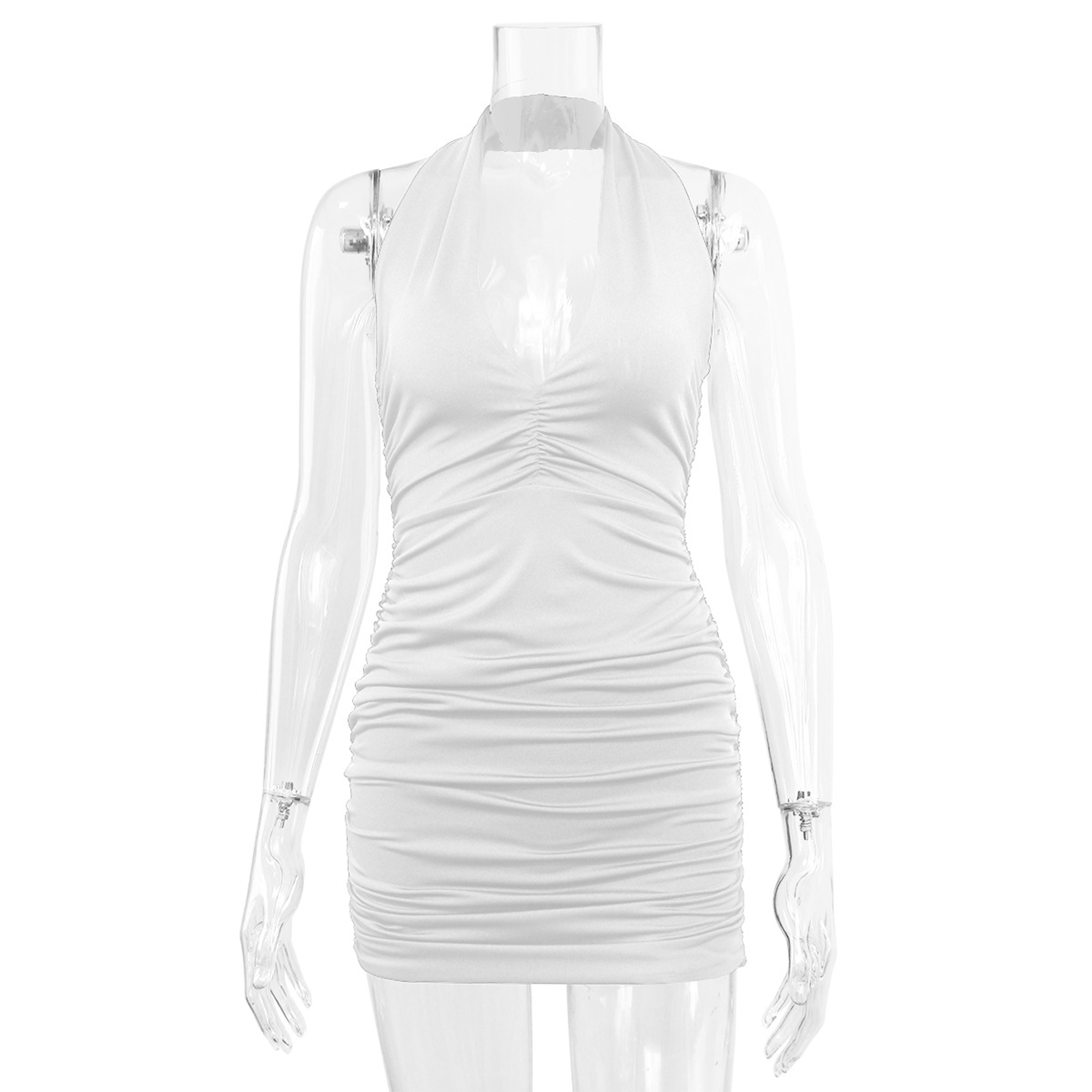white backless club dress HLSOHJP White Satin Bodycon Backless Sexy Dress Women Split Elegant Night Club Party Dresses Summer Long Dress Vestidos