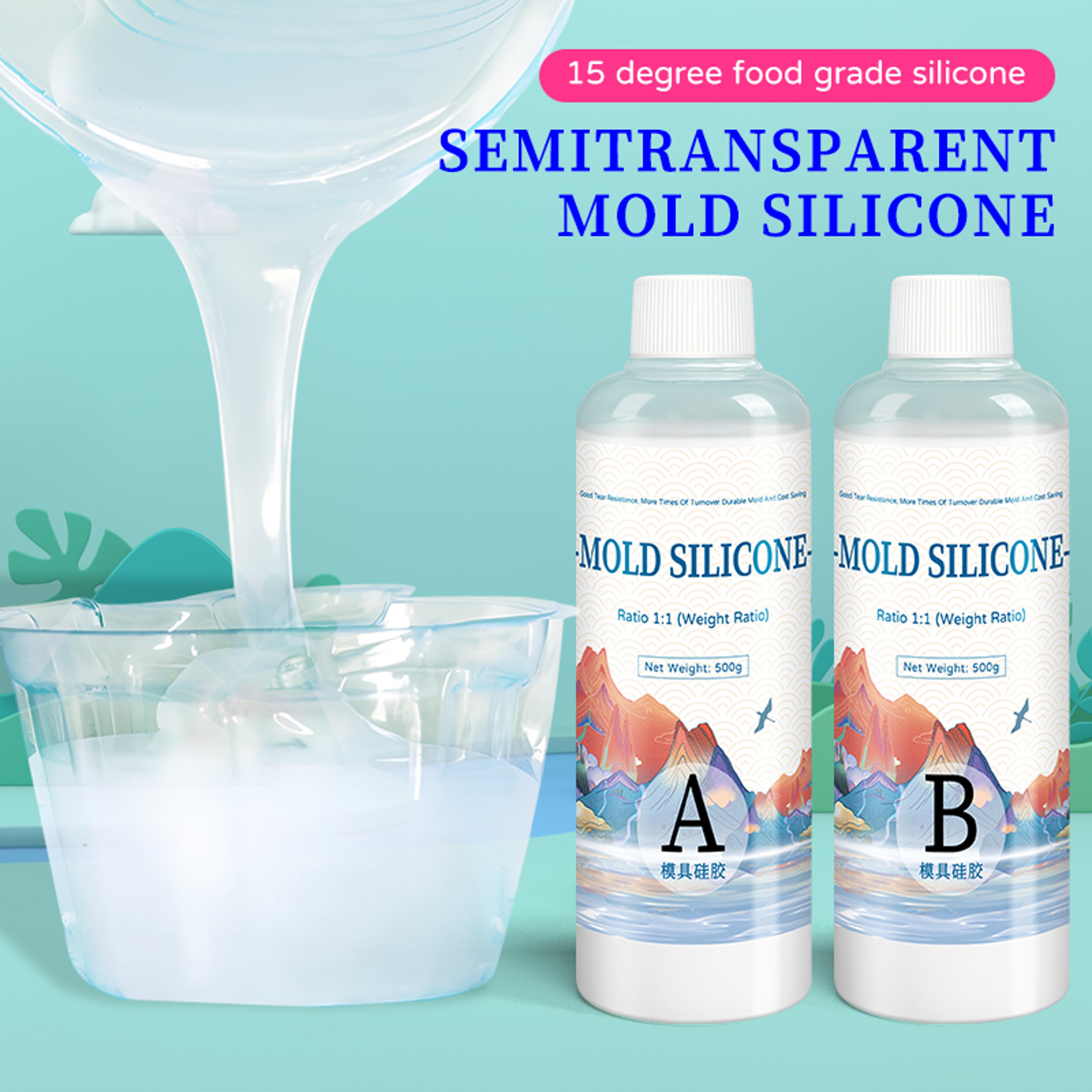 diy silicone mold making kit, fast curing liquid rubber, silicona liquida para mold, cured silicone