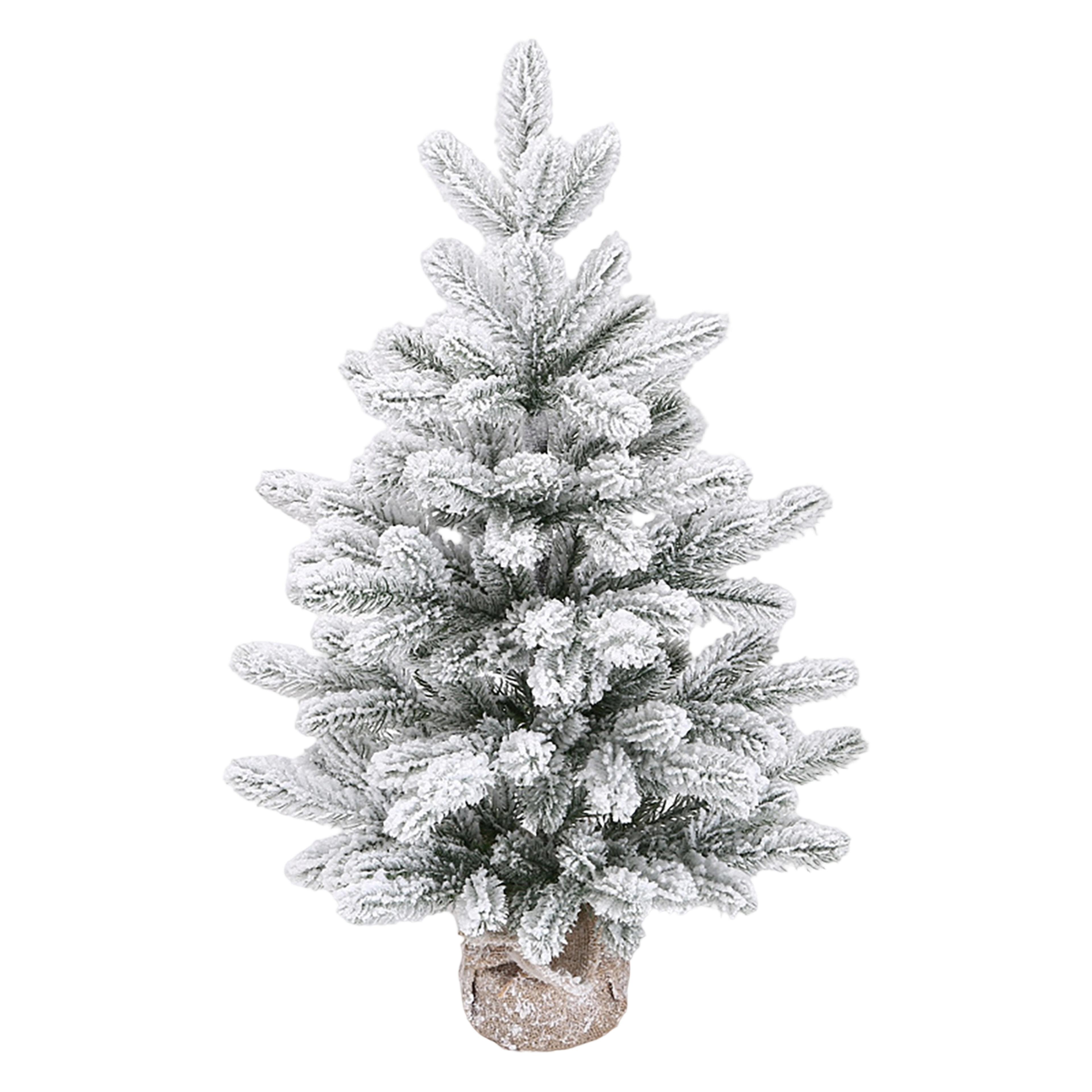 artificial snowy christmas tree, family christmas tree, desktop christmas tree, christmas party ornaments supplies