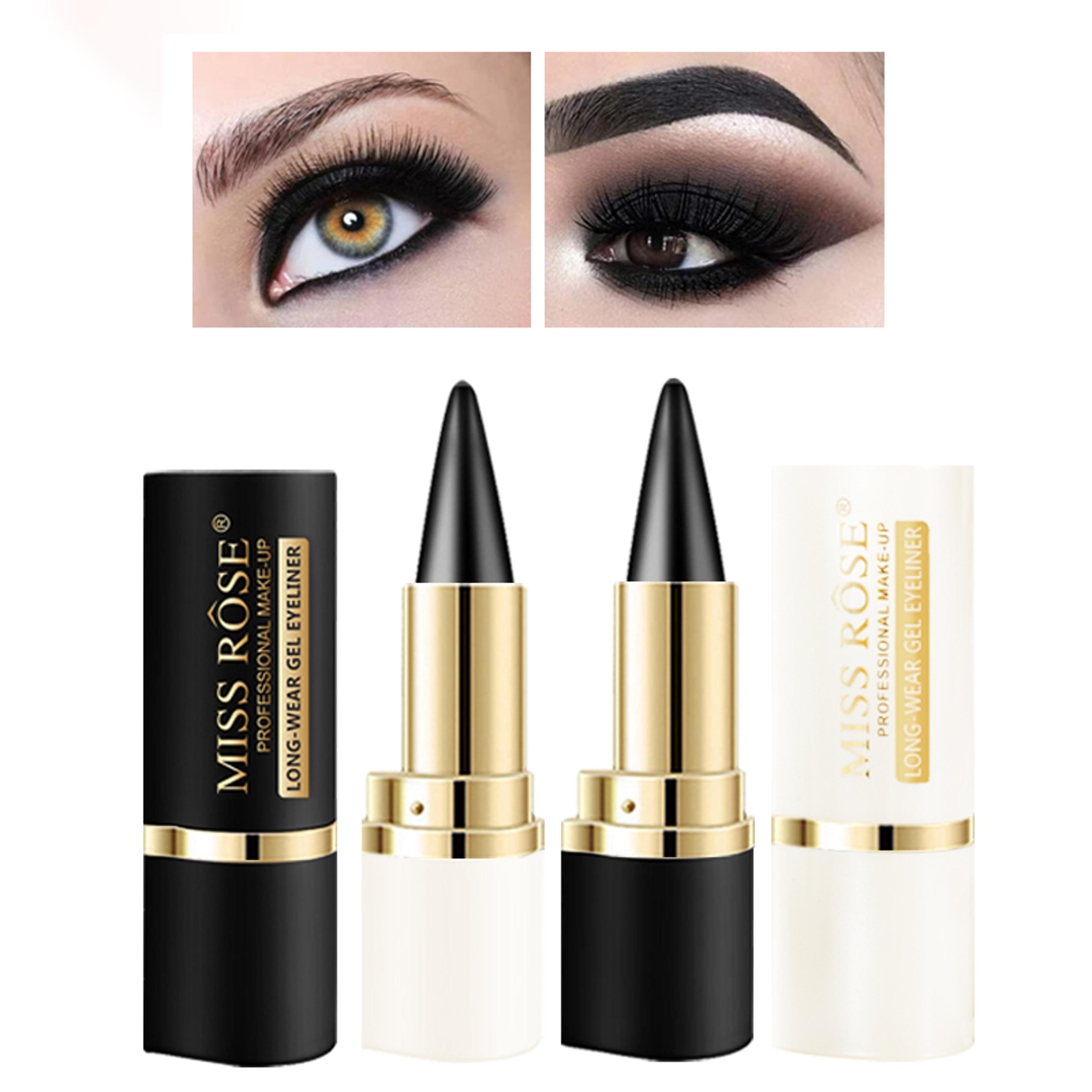 creamy texture eyeliner, sweat proof, easy coloring pencil for daily makeup