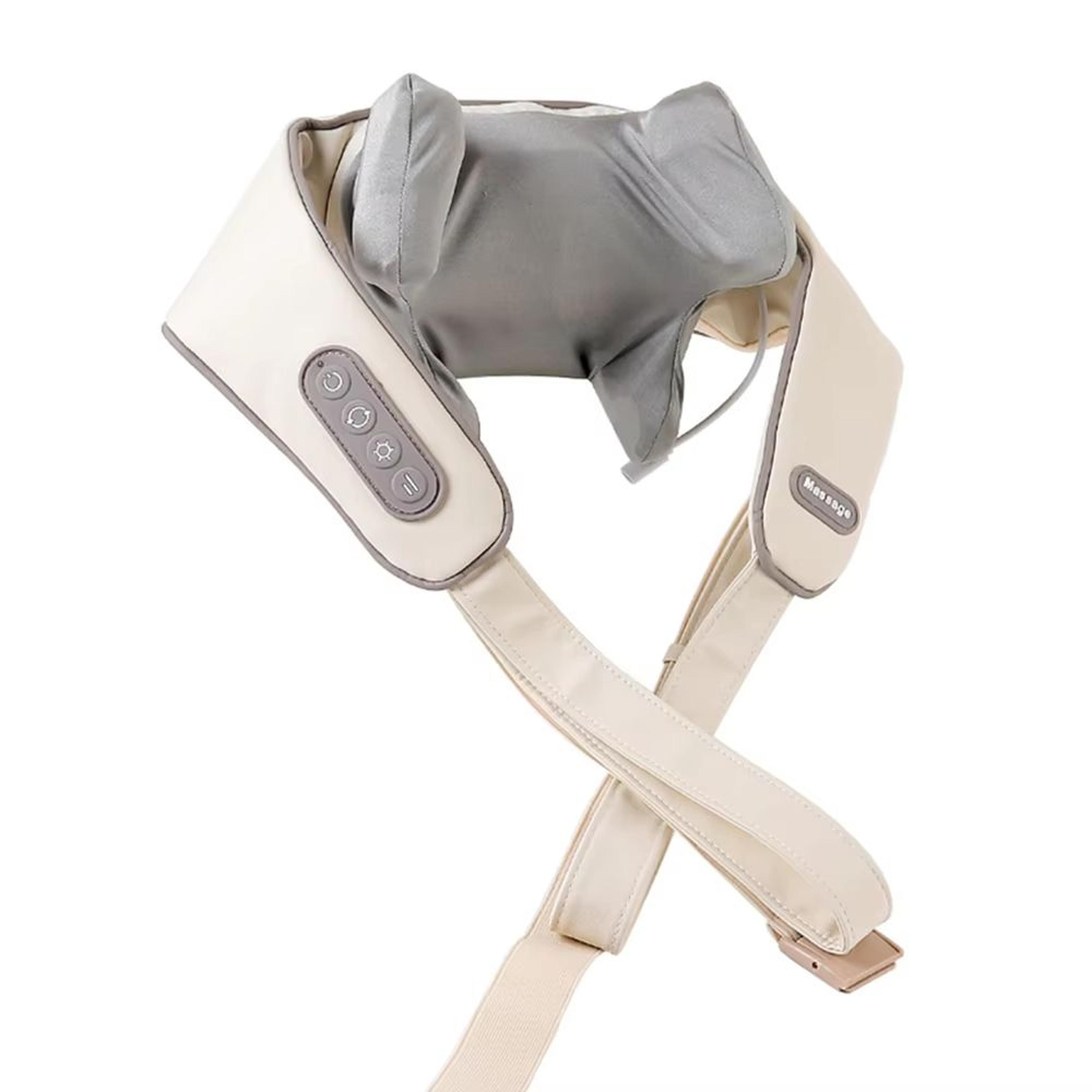 neck and shoulder massager with brushless motor, wireless shoulder and back kneading shawl