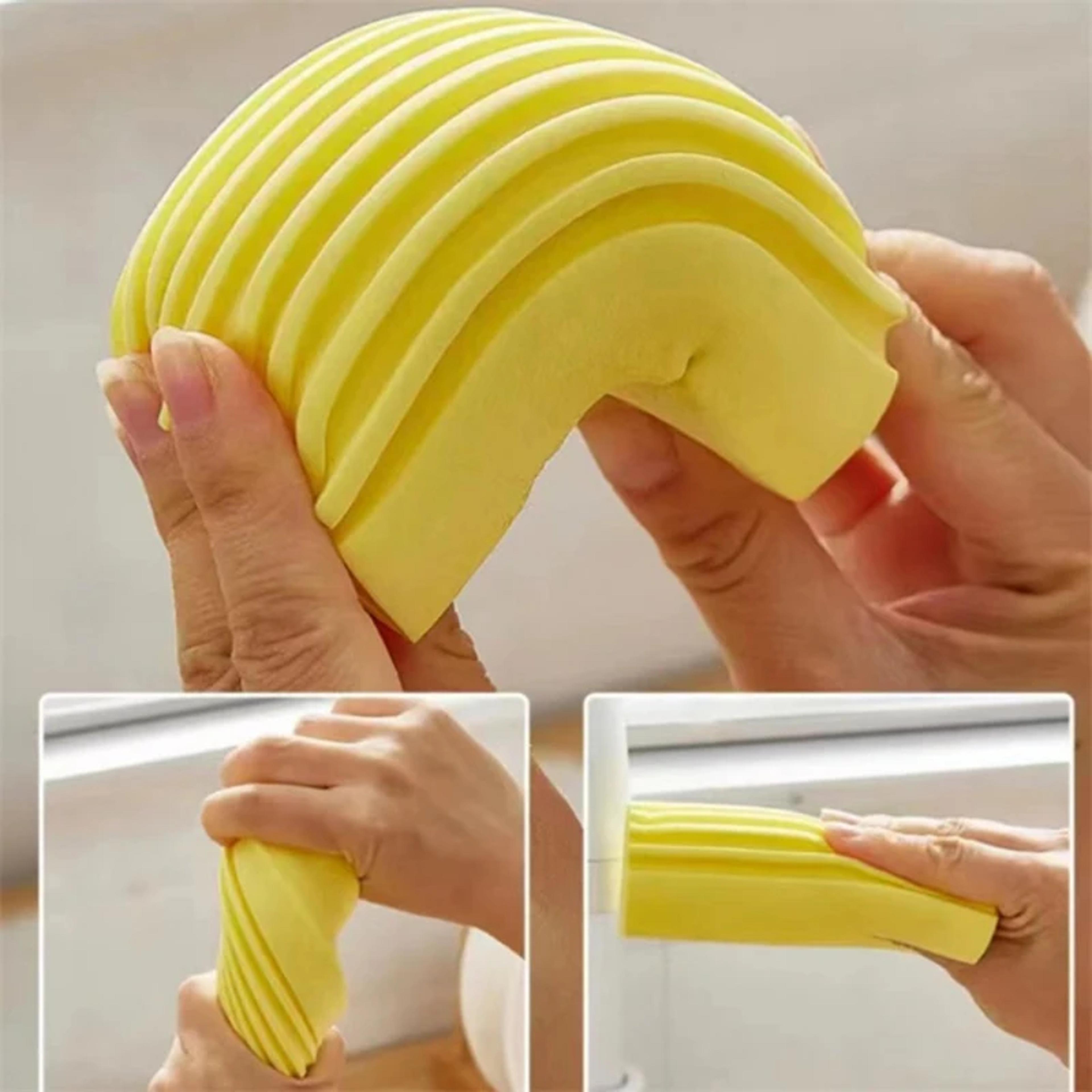 reusable damp clean duster sponge, wet cleaning sponge, home car detailing