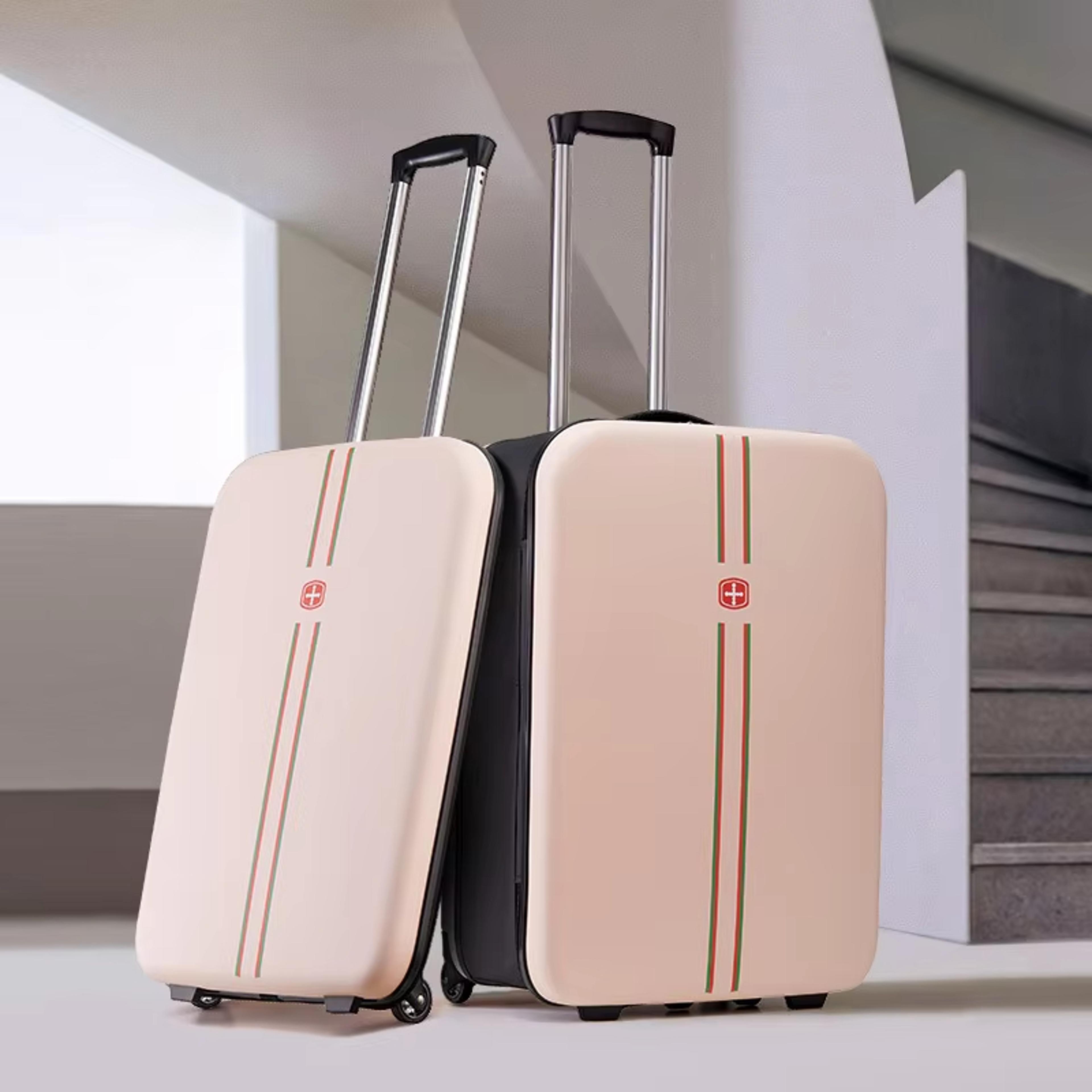 business travel luggage case, new arrival folding trolley bag, lightweight foldable school suitcase, fashion trunk gift