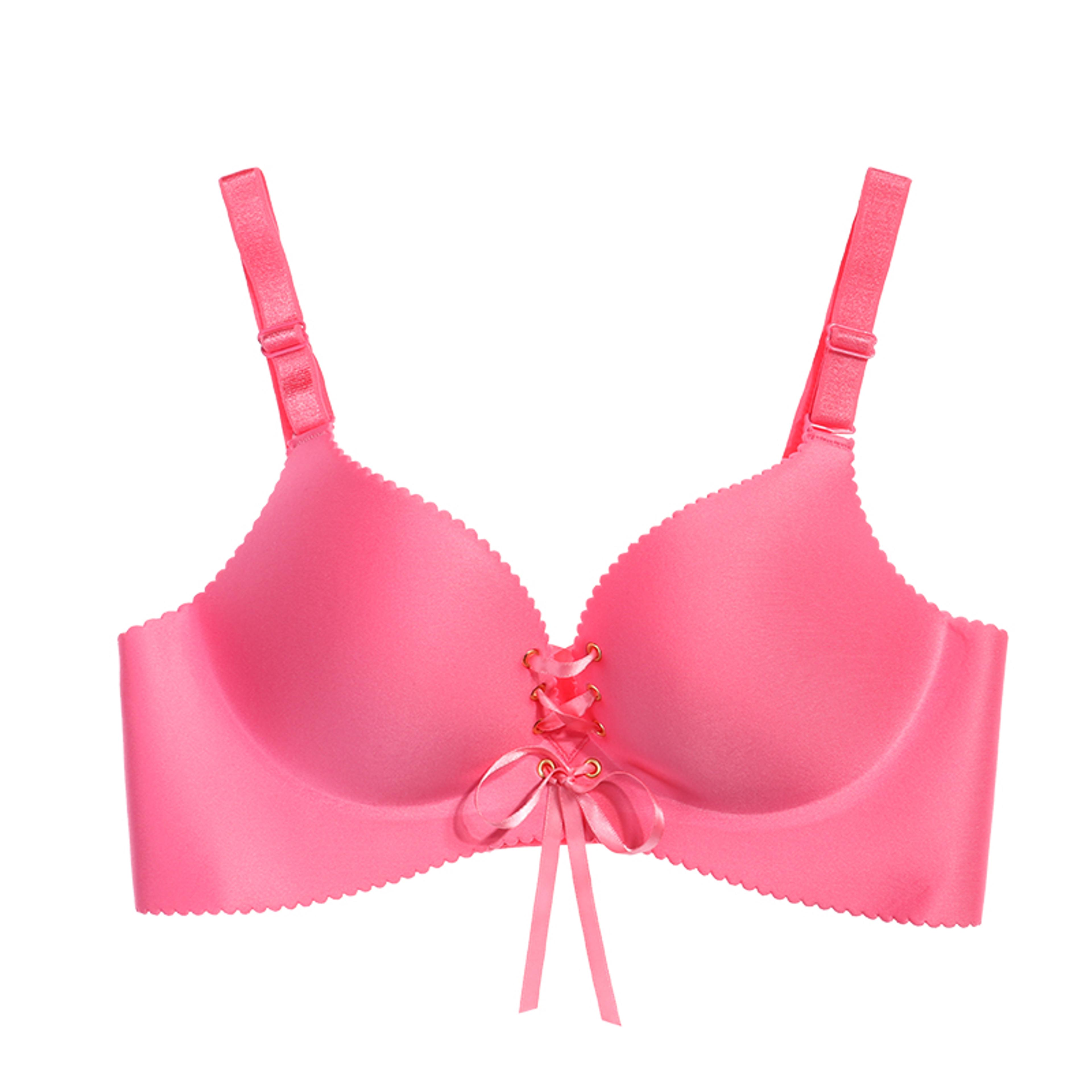 womens seamless wireless push up bra with adjustable convertible straps