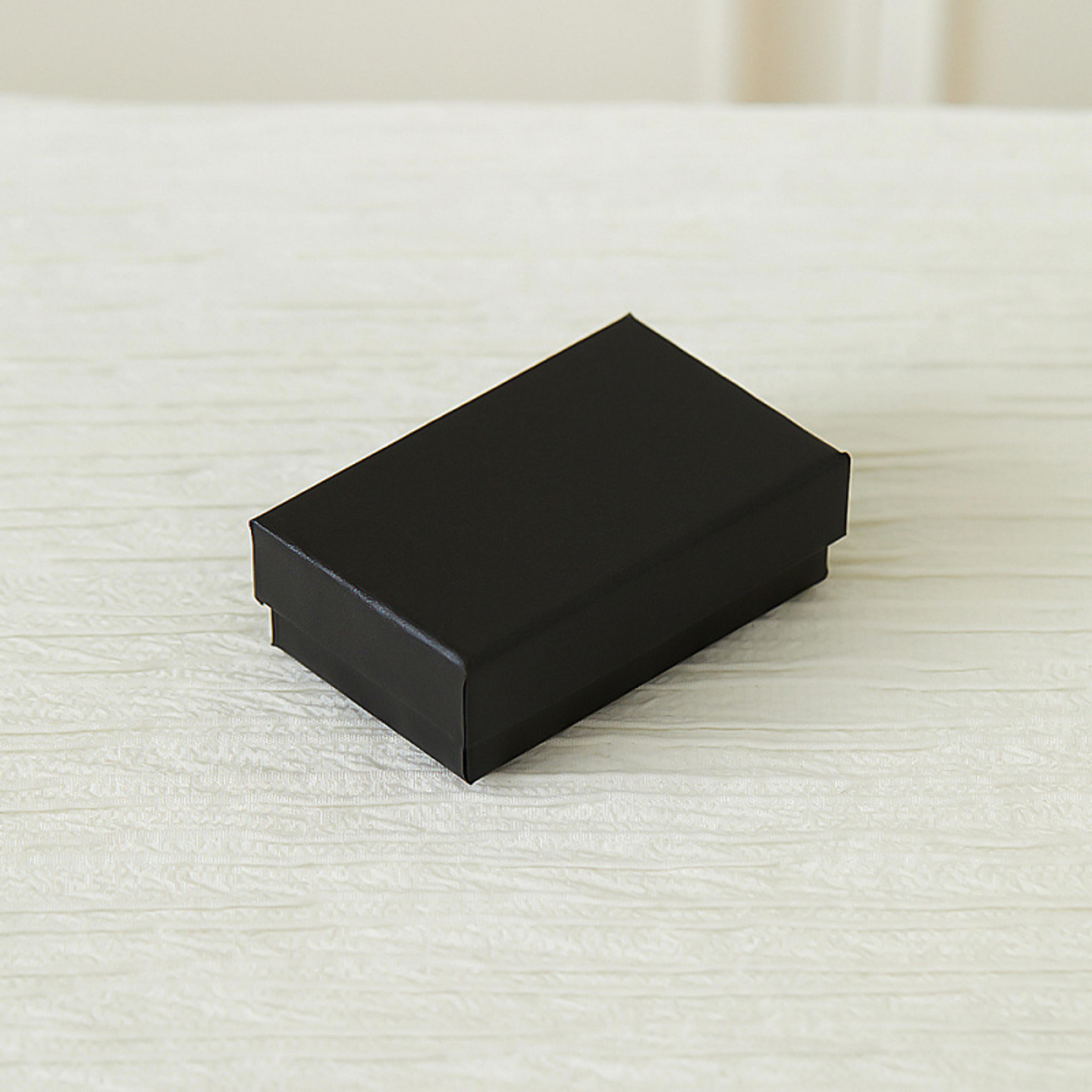 thirtytwo pack black kraft paper jewelry gift boxes for rings and necklaces