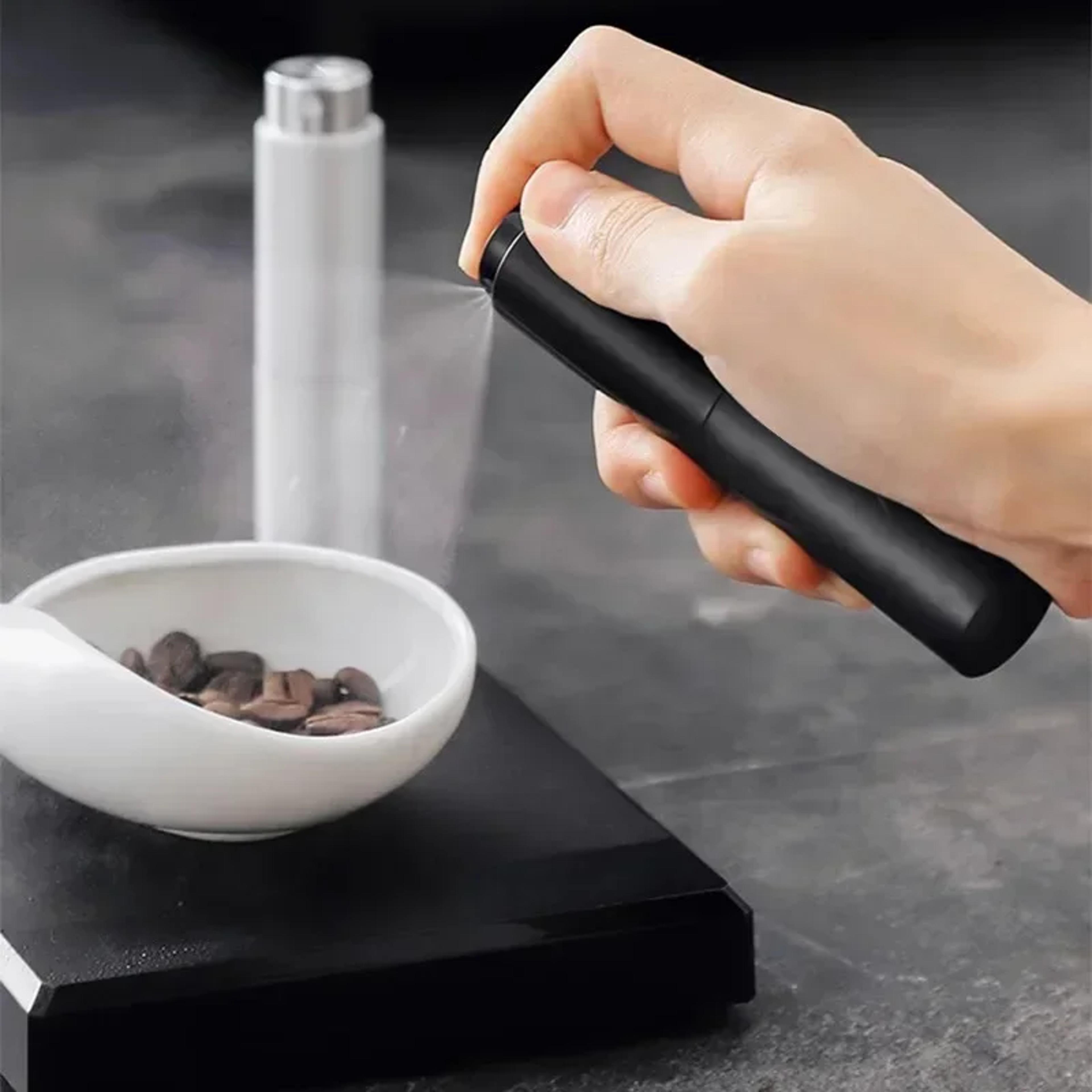 coffee beans dosing cup tray, spray portable humidifier, powder anti fly, static electricity espreso grinder accessories