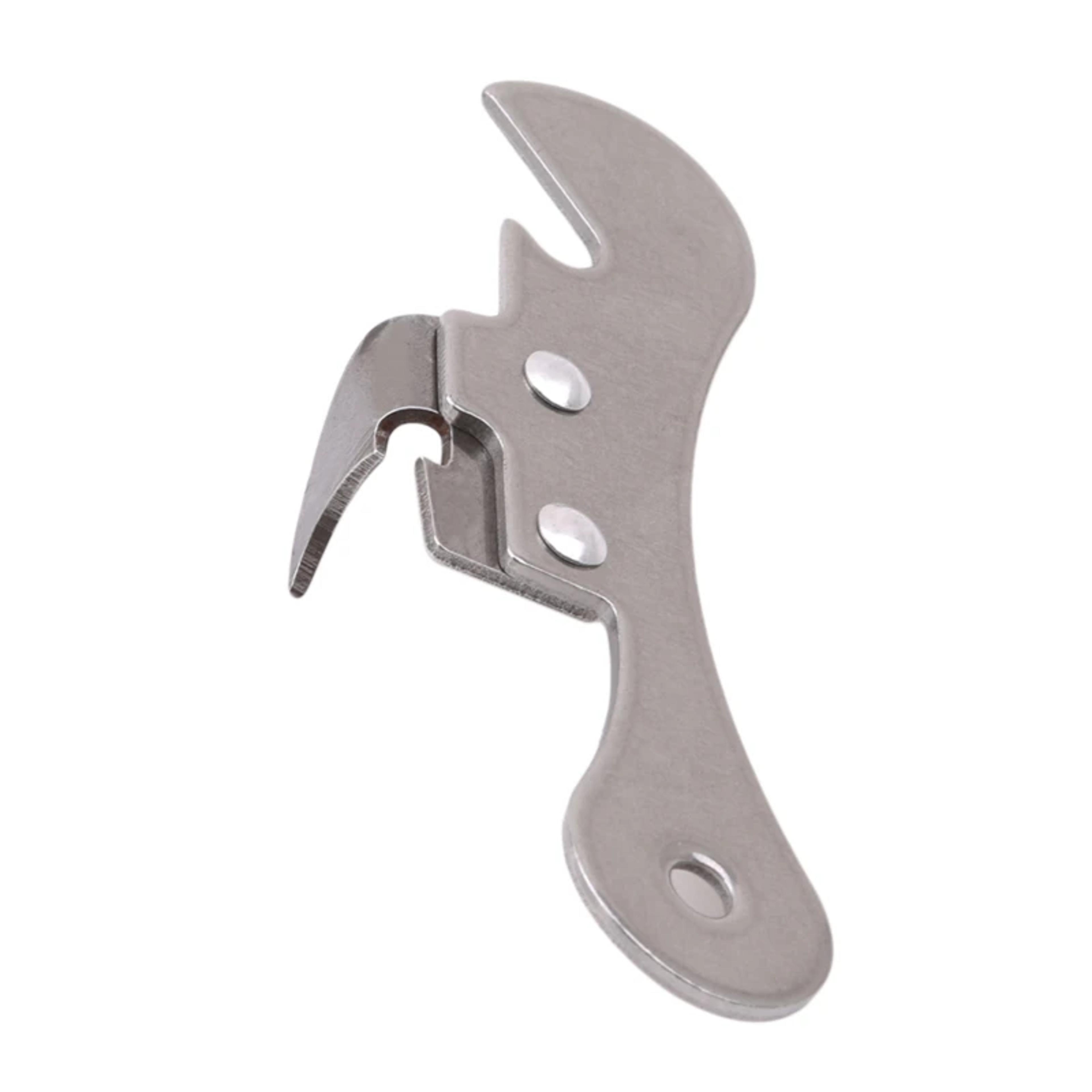 multifunction can opener, stainless steel manual tin opener, ergonomic safety side cut, professional jar opener kitchen