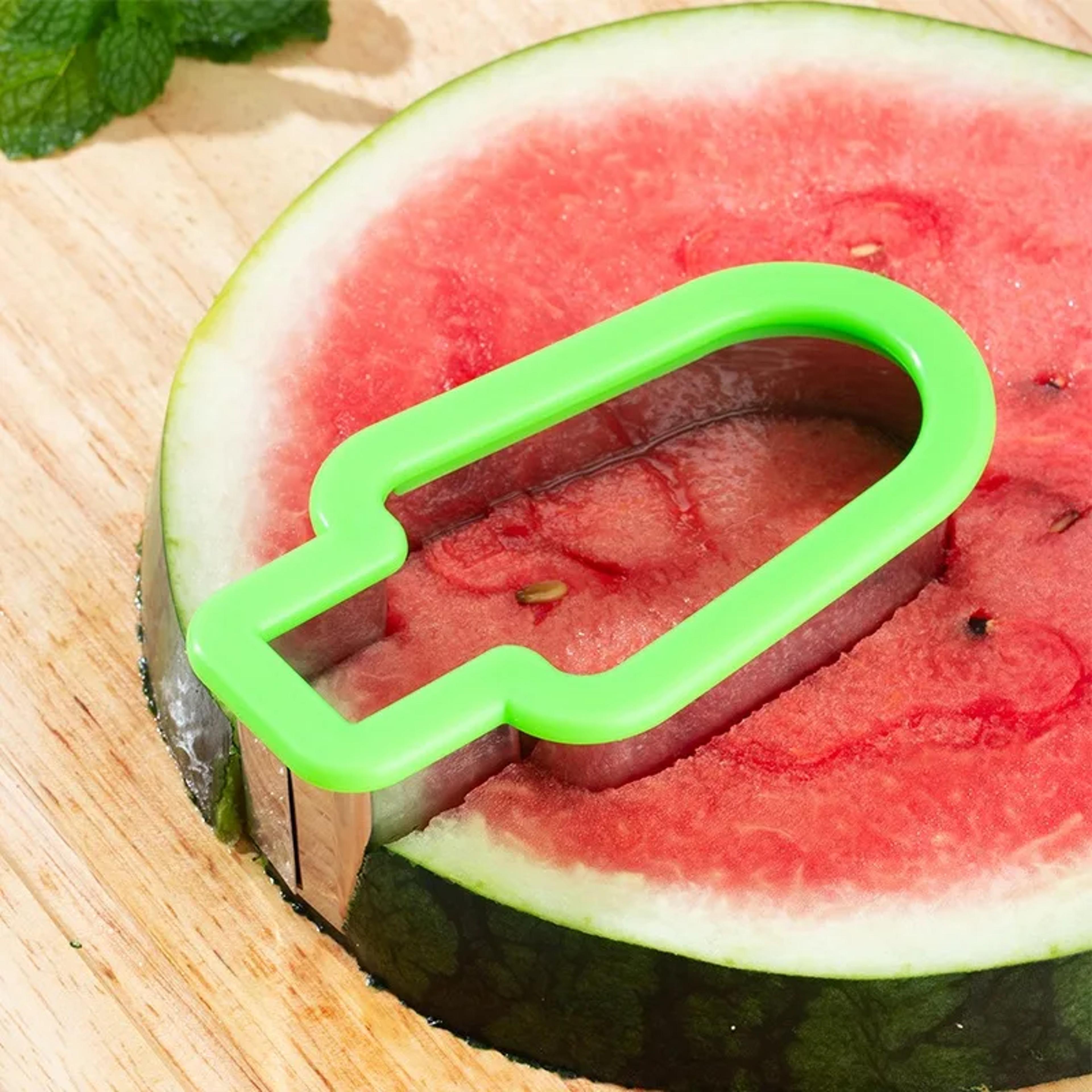 treecut stainless steel watermelon slicer & fruit cutter tool