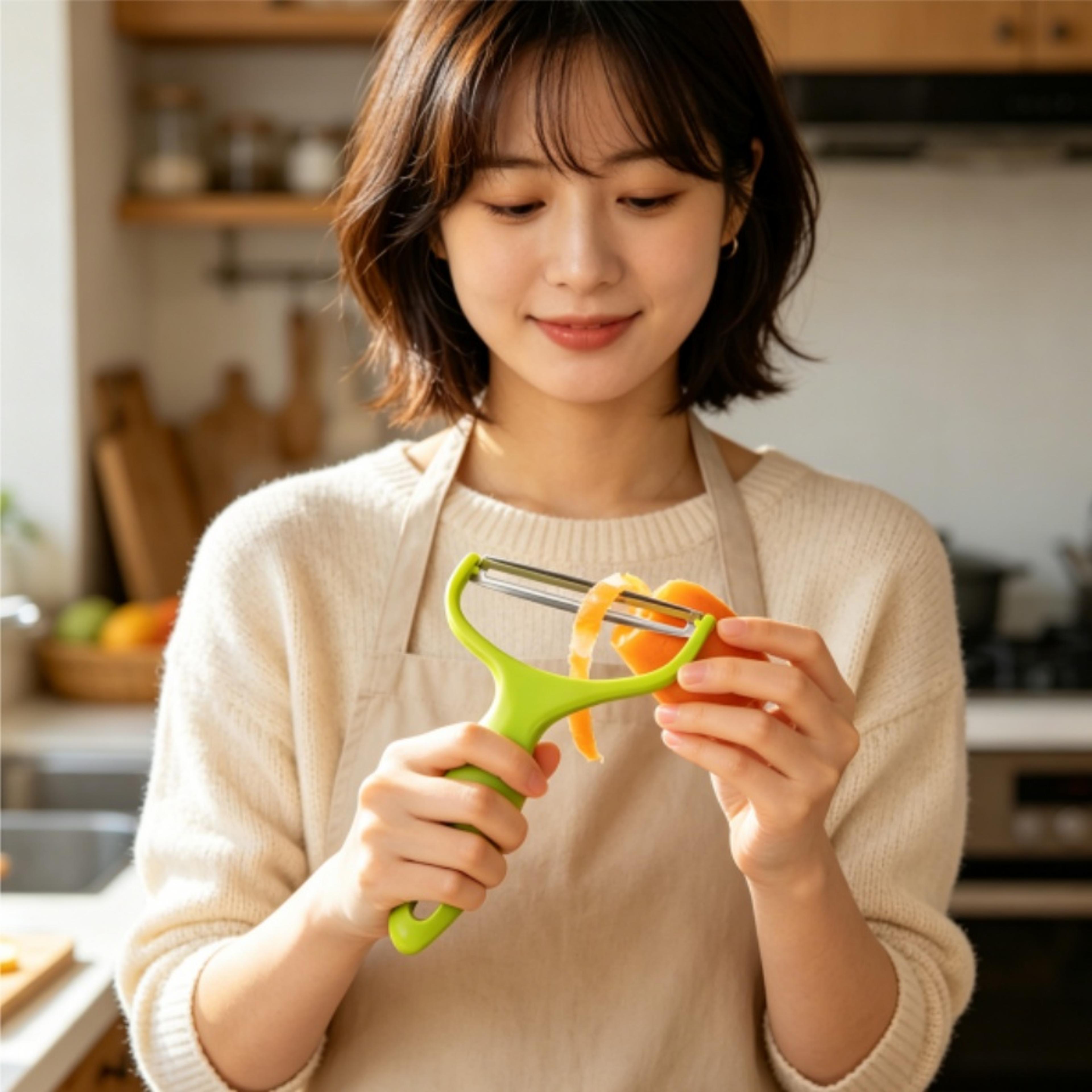 shimomura japanese cabbage shredder peeler for fast, thin salad-style slicing