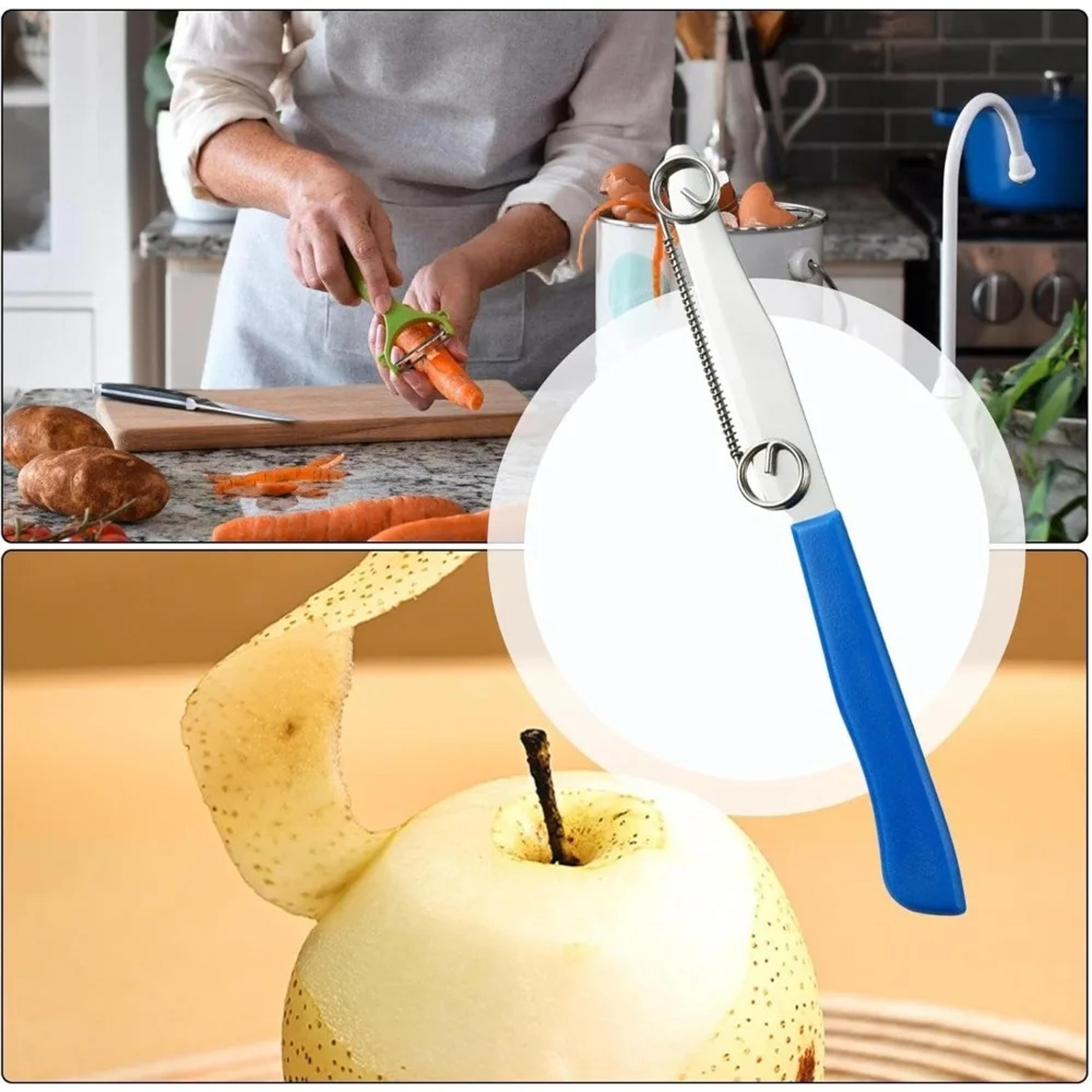fruit peeler knife stainless steel fruit knife with ergonomic handle portable fruit peeling tool