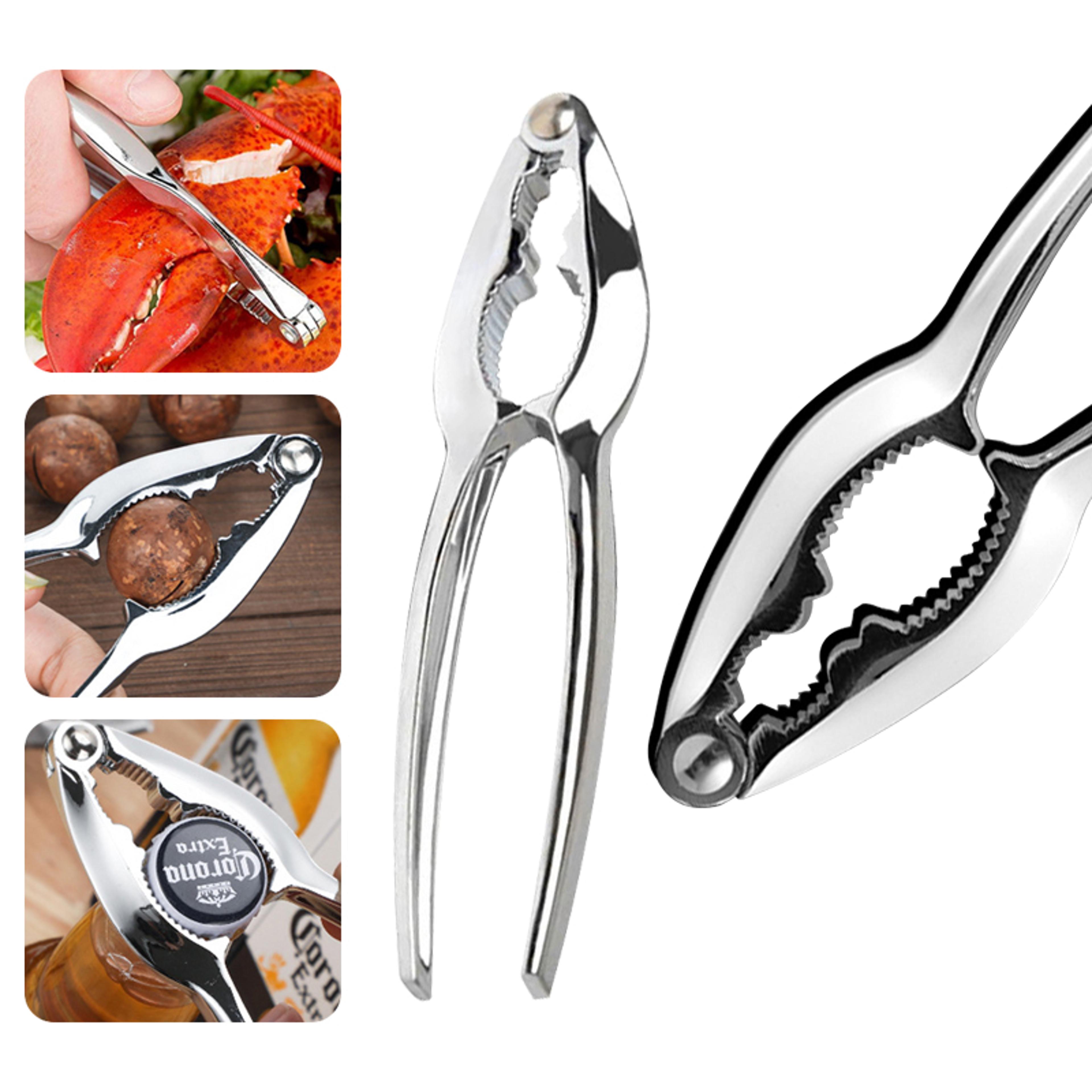 high precision manual nutcracker tool durable walnut opener & pecan cracker for chestnuts and mixed nuts