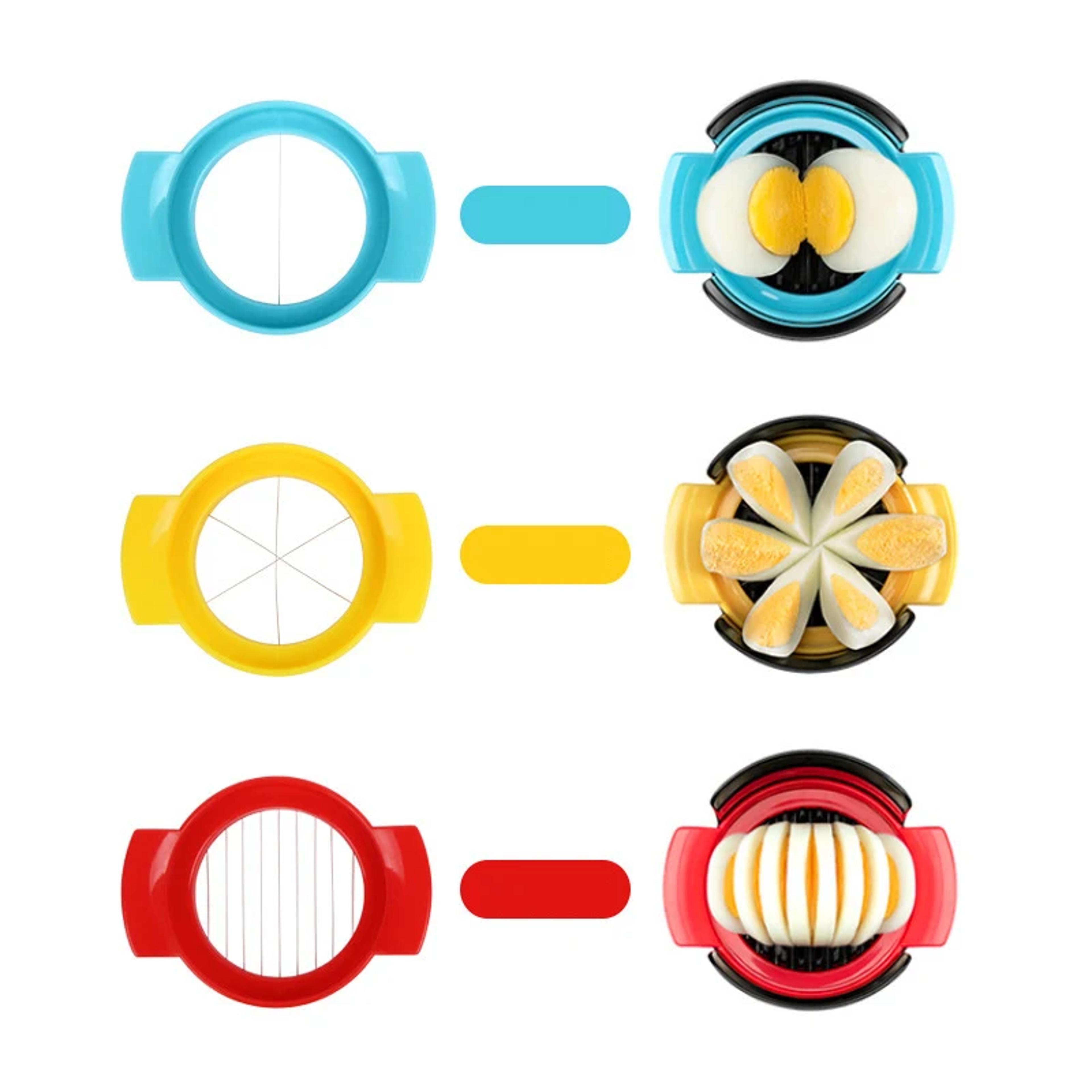 egg slicer & hard boiled egg cutter precision kitchen egg tool