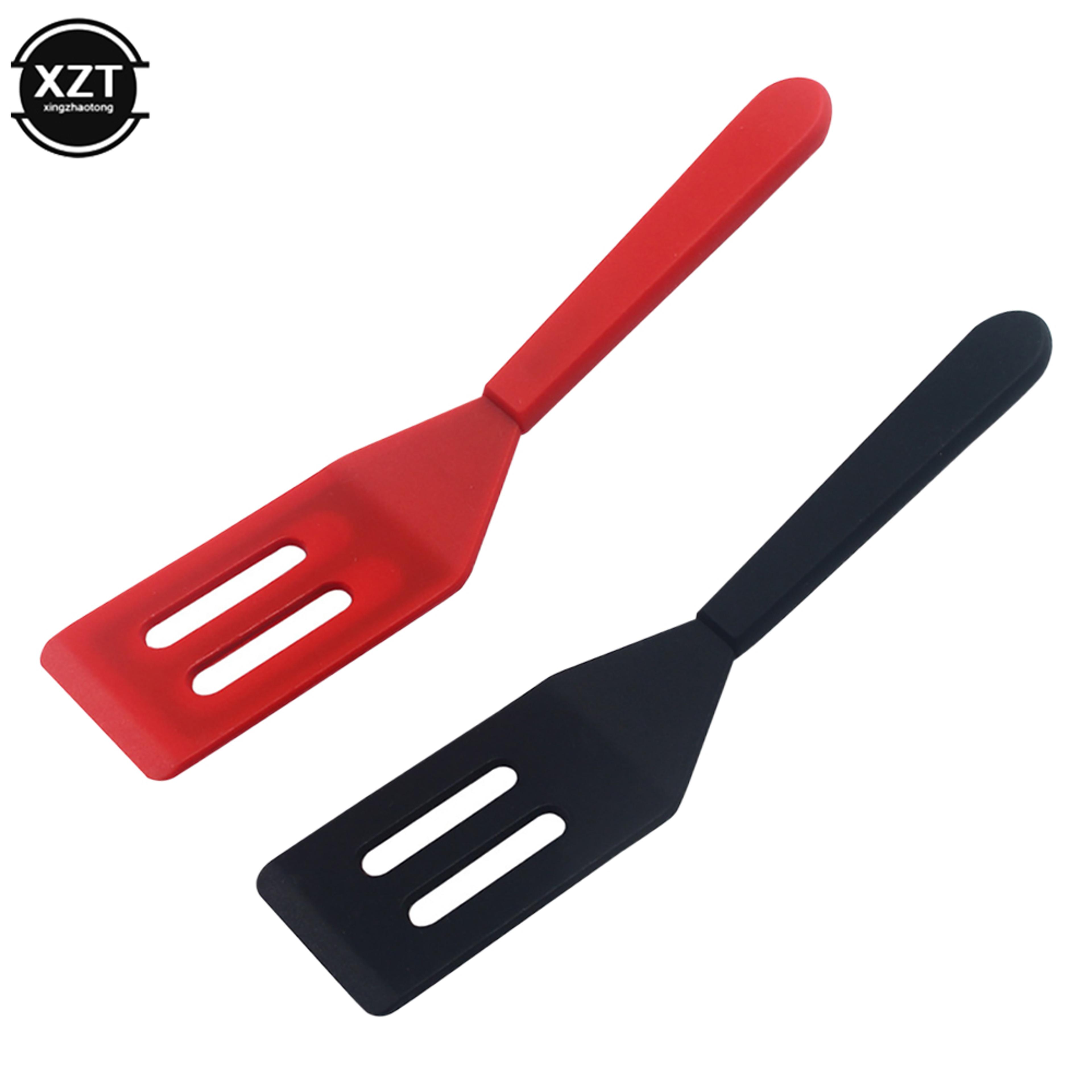 silicone spatula non stick heat resistant turner for egg & fish cooking