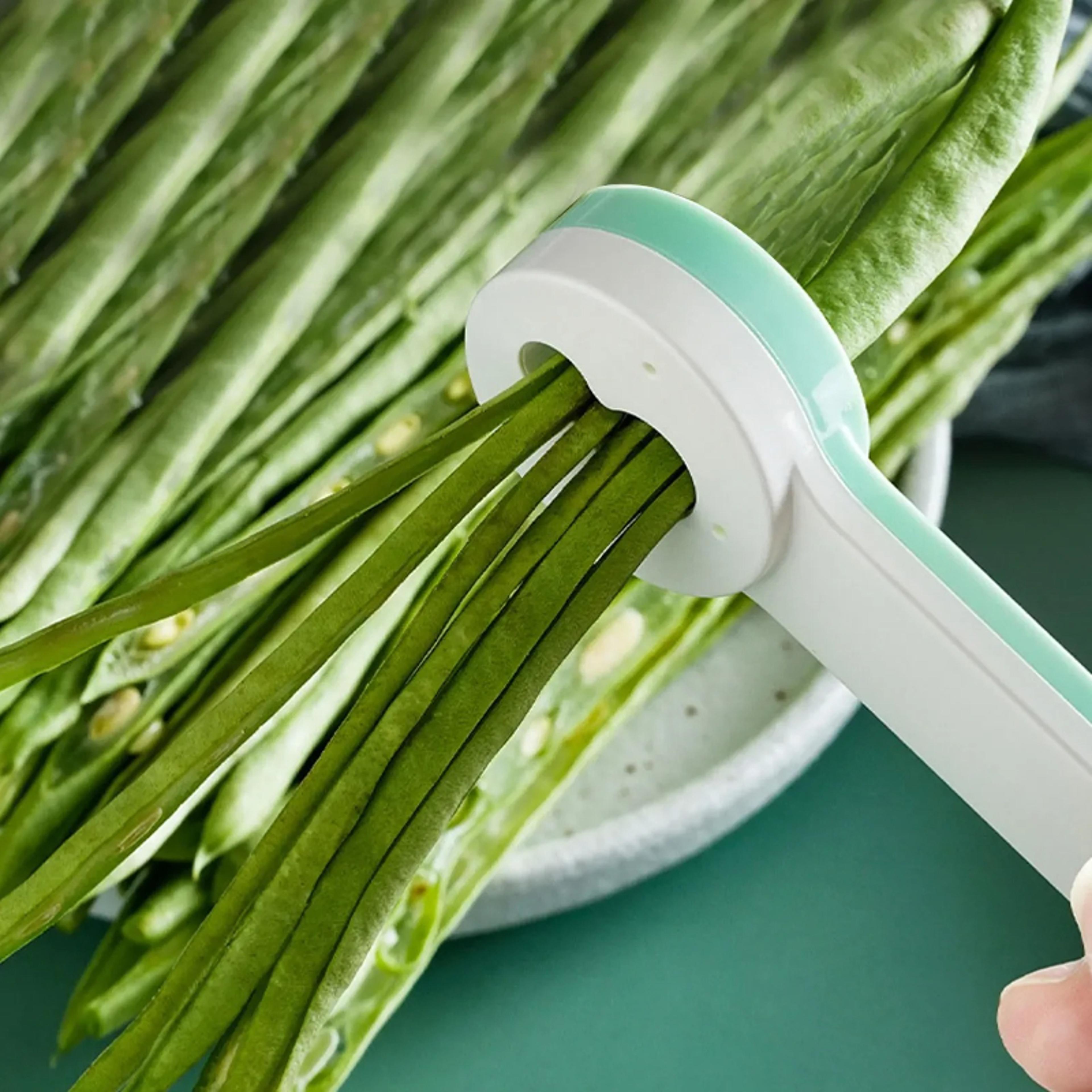 manual green bean slicer multi functional vegetable cutter kitchen bean cutter tool
