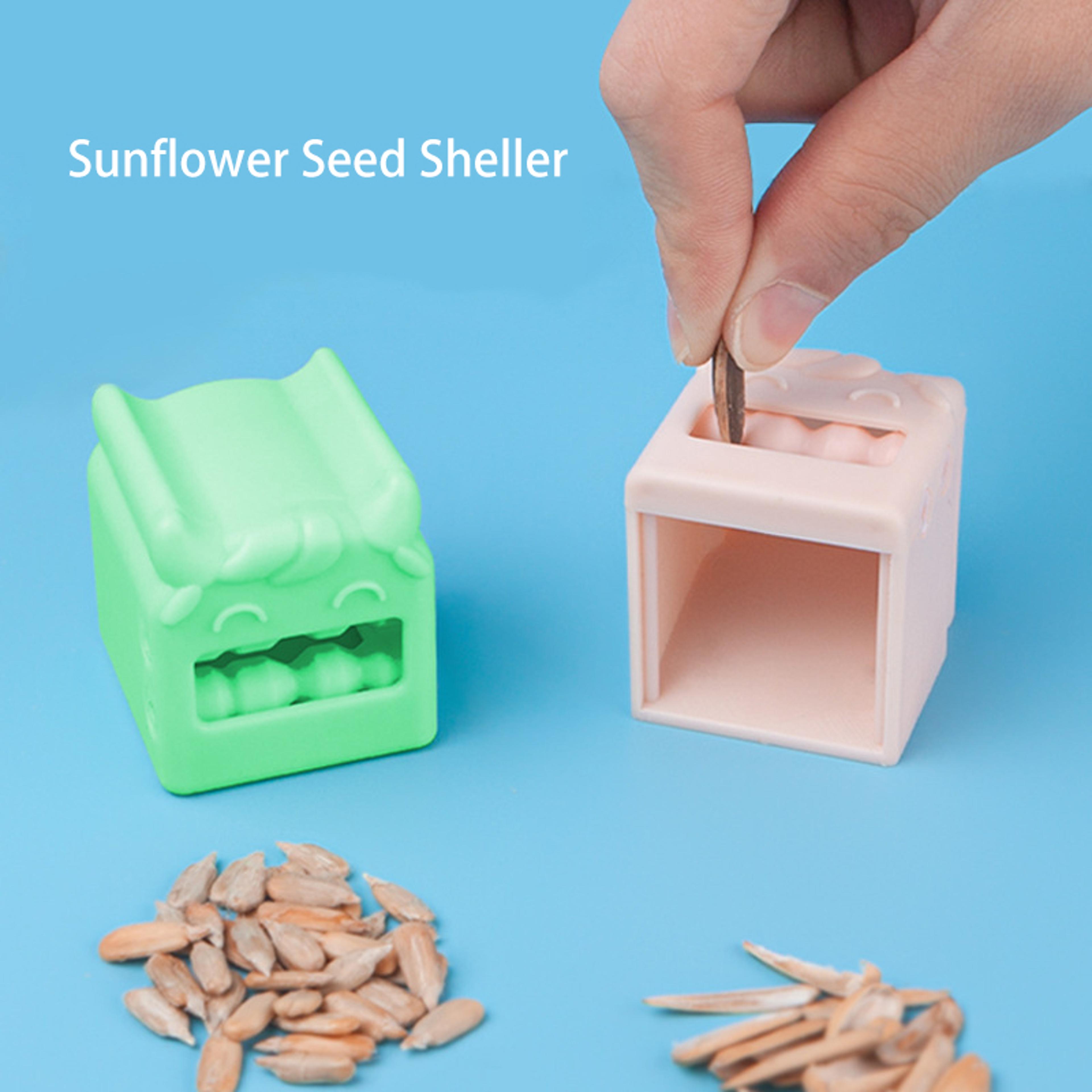 manual sunflower & melon seed sheller peeling device kitchen seed opener tool