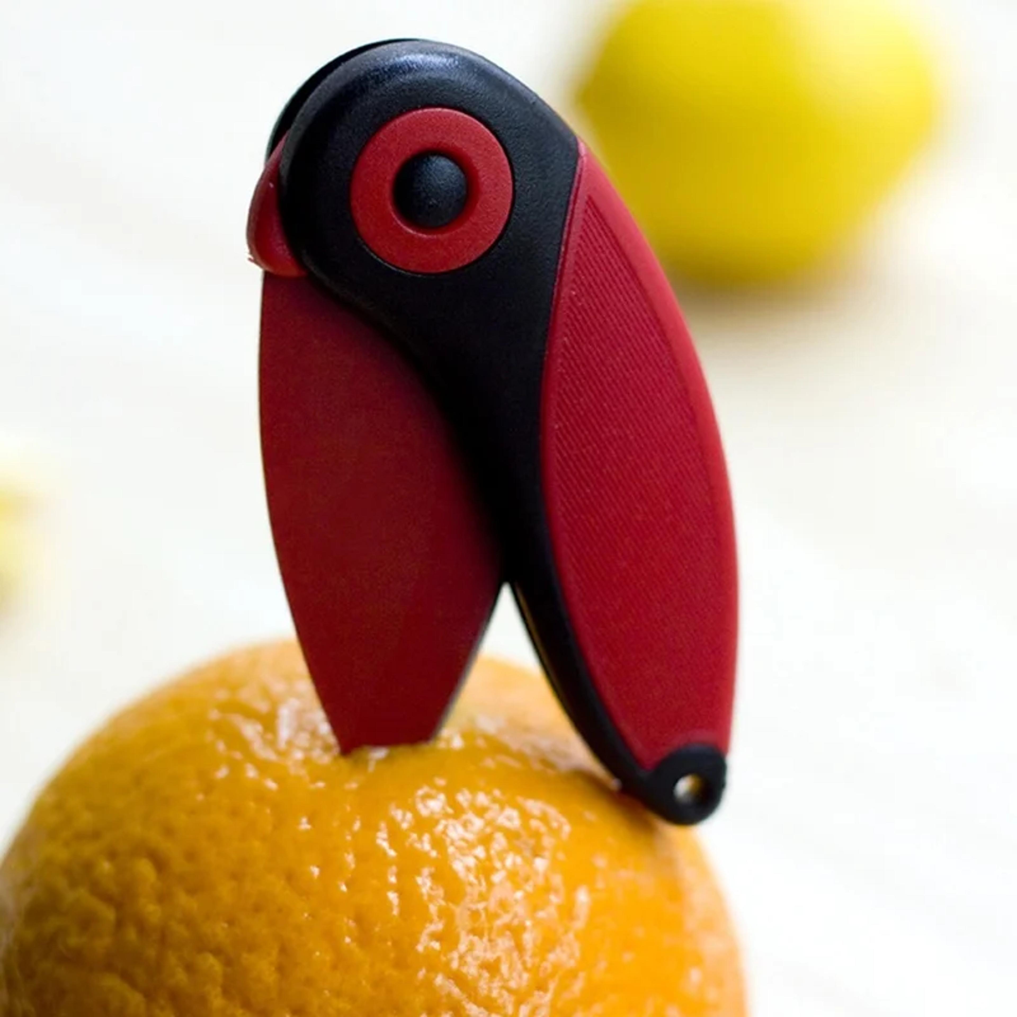 bird handle mini folding pocket knife portable fruit cutter for kitchen & travel use
