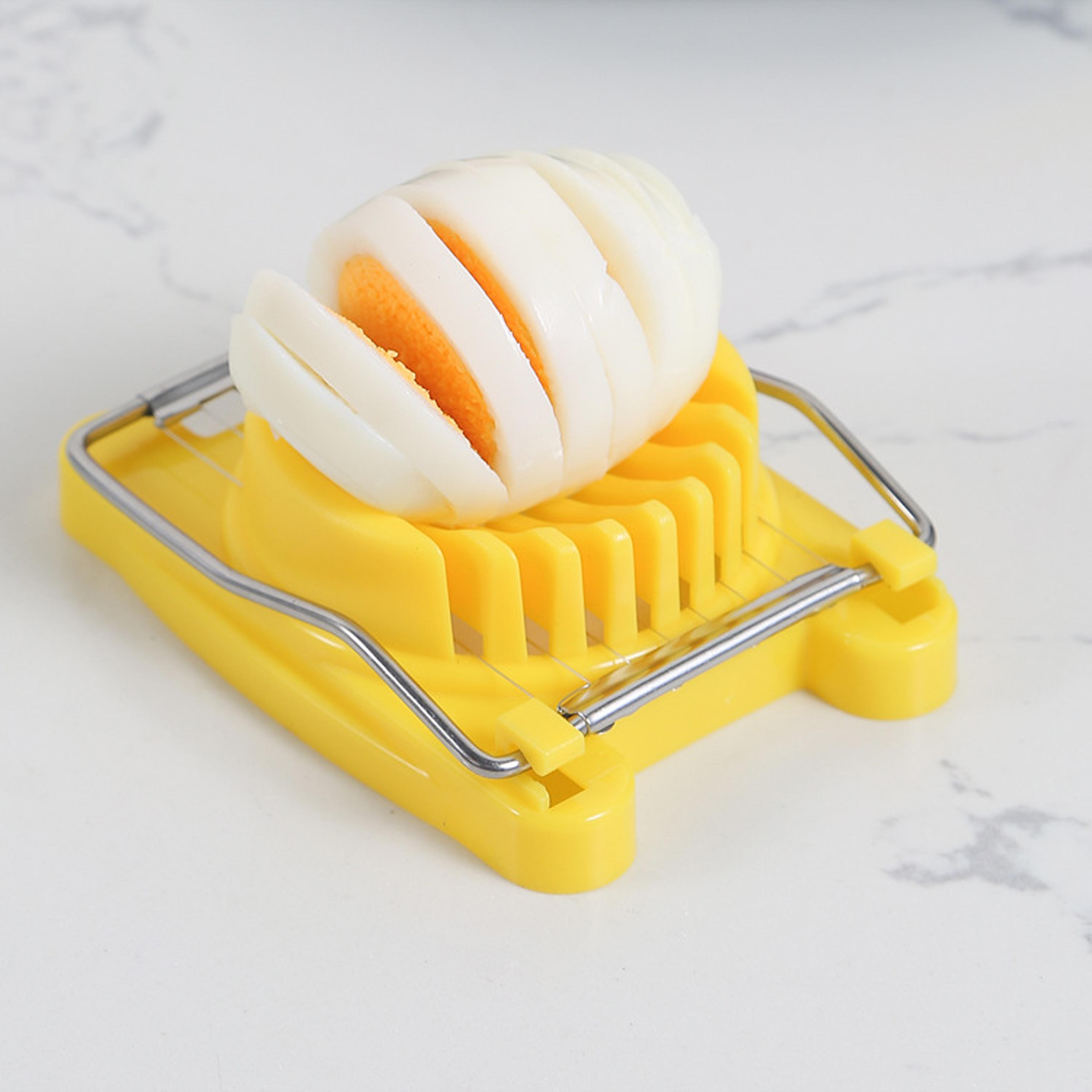 fancy cut egg slicer & shape maker for hard boiled eggs and bento lunches