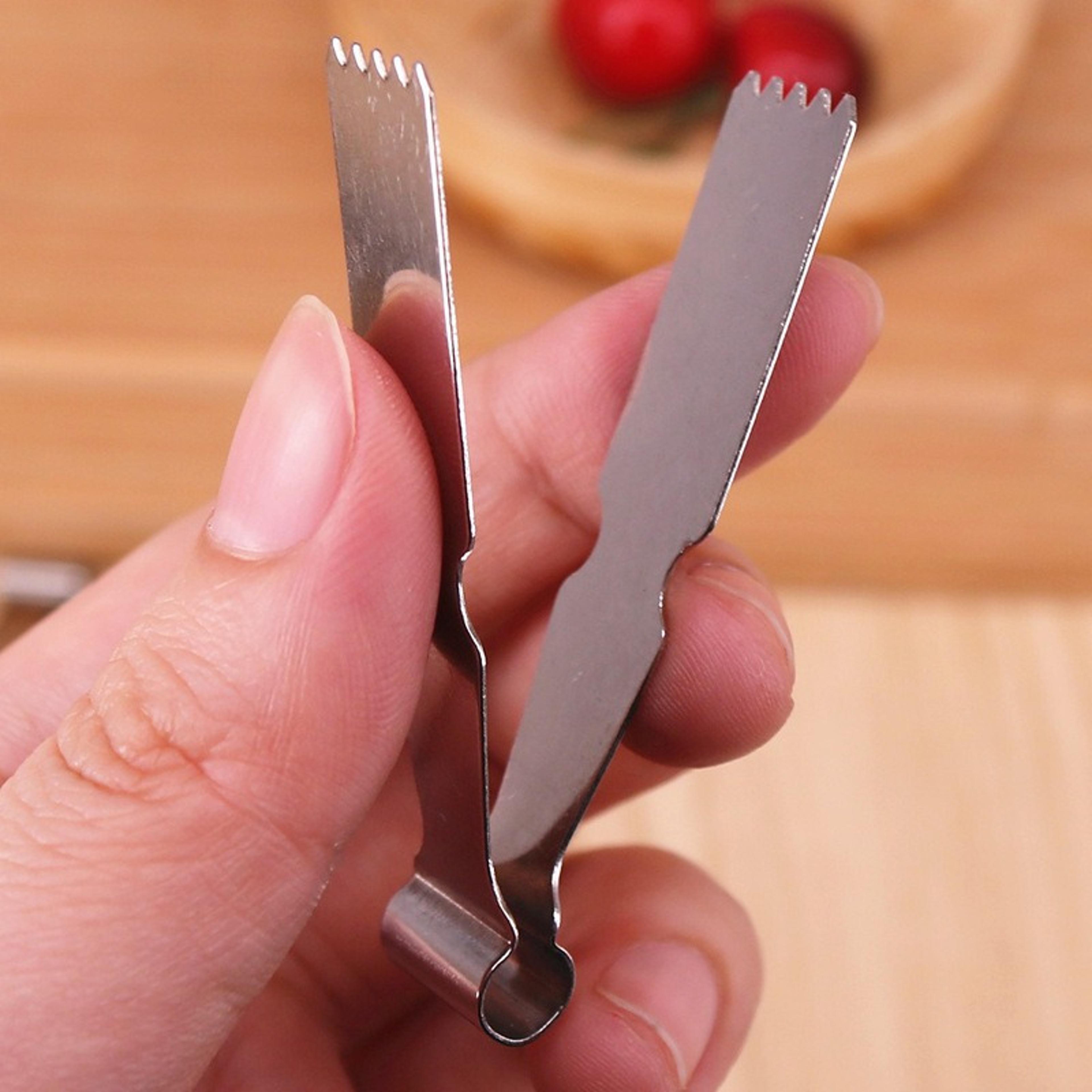 walnut crisp press & stainless steel pastry mold clip for buns, peanut crisps & baking