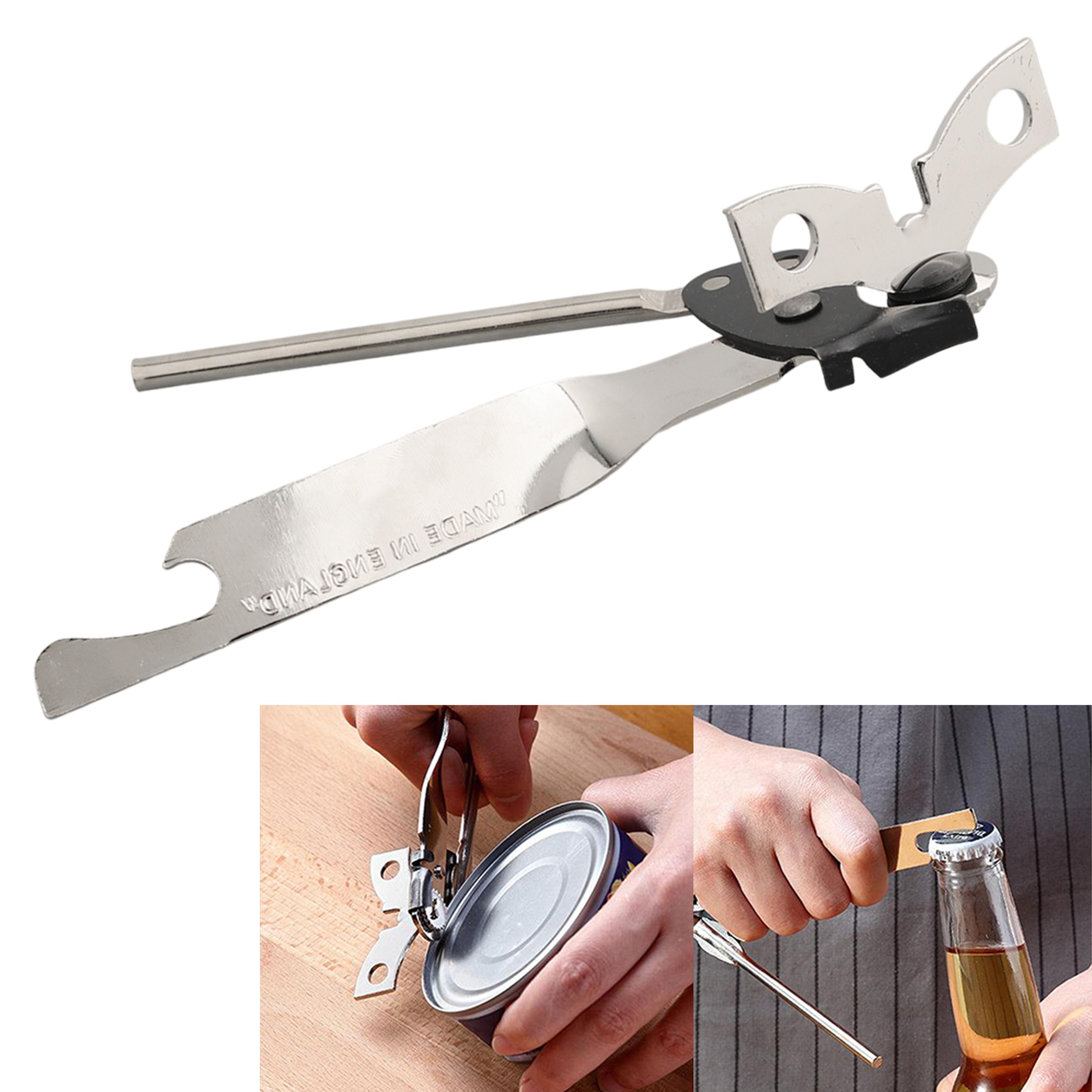 multifunctional can opener & bottle opener for effortless kitchen use