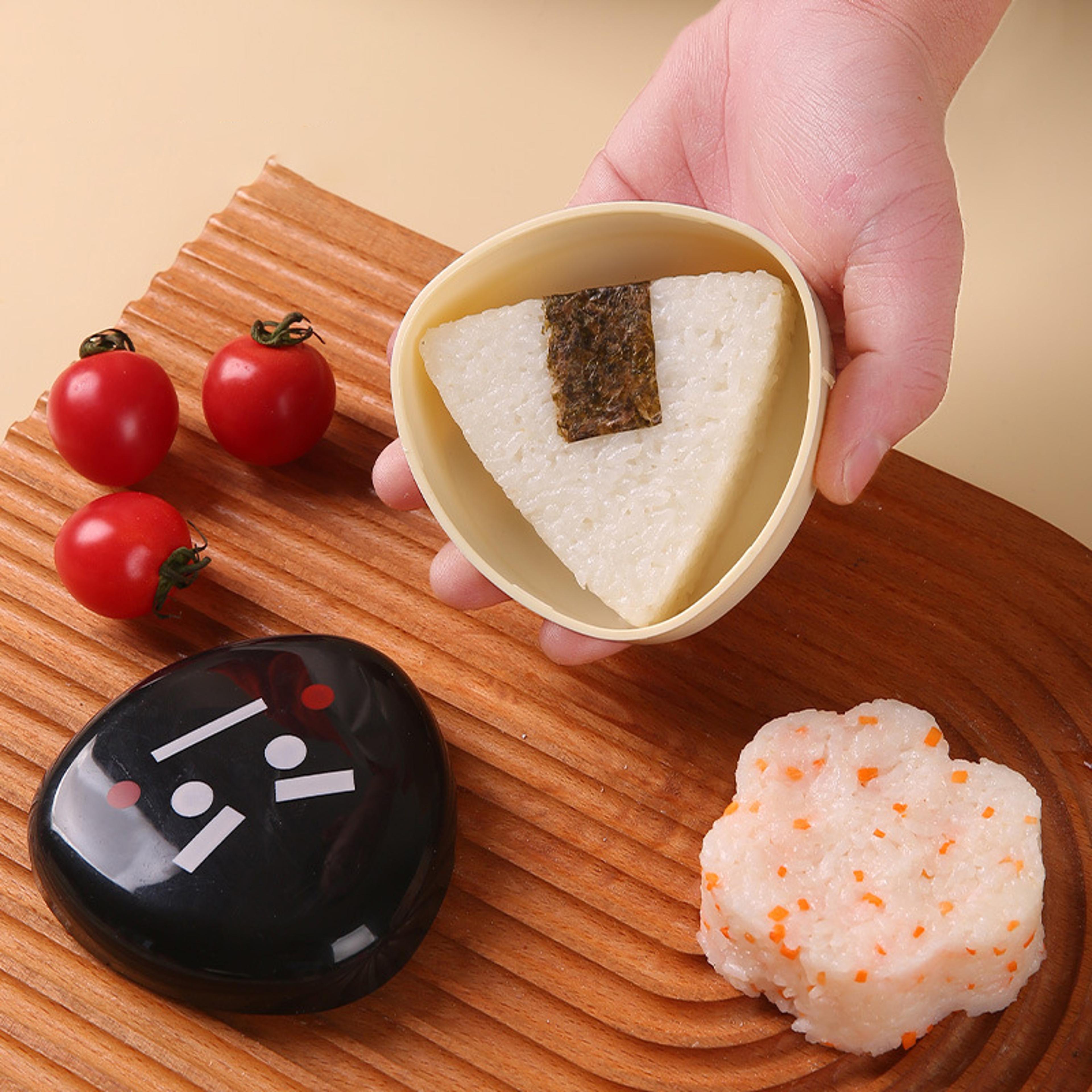 japanese onigiri maker & sushi mold bento rice ball press kit