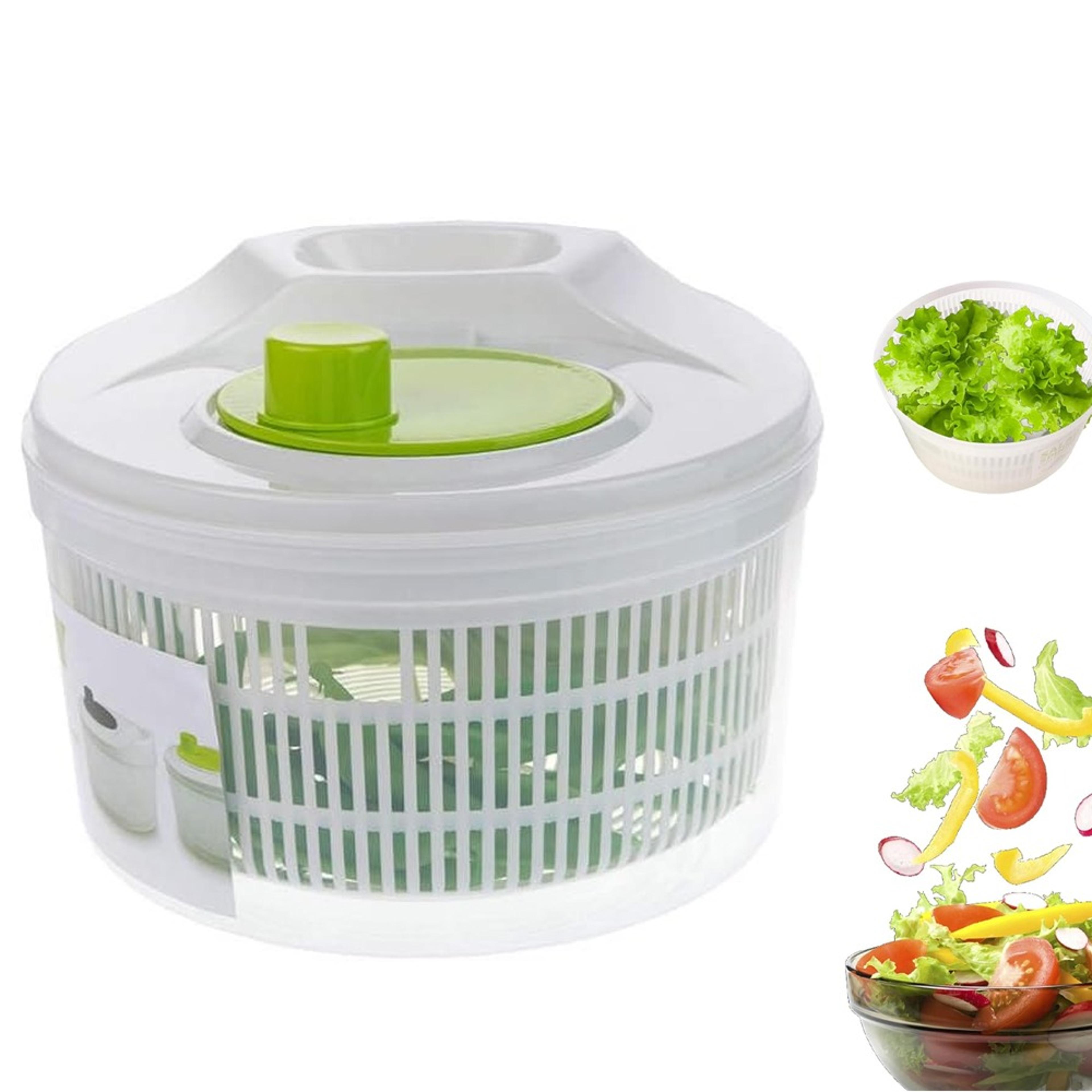 fresh spin salad spinner vegetable washer & lettuce dryer for crisp, ready-to-eat greens
