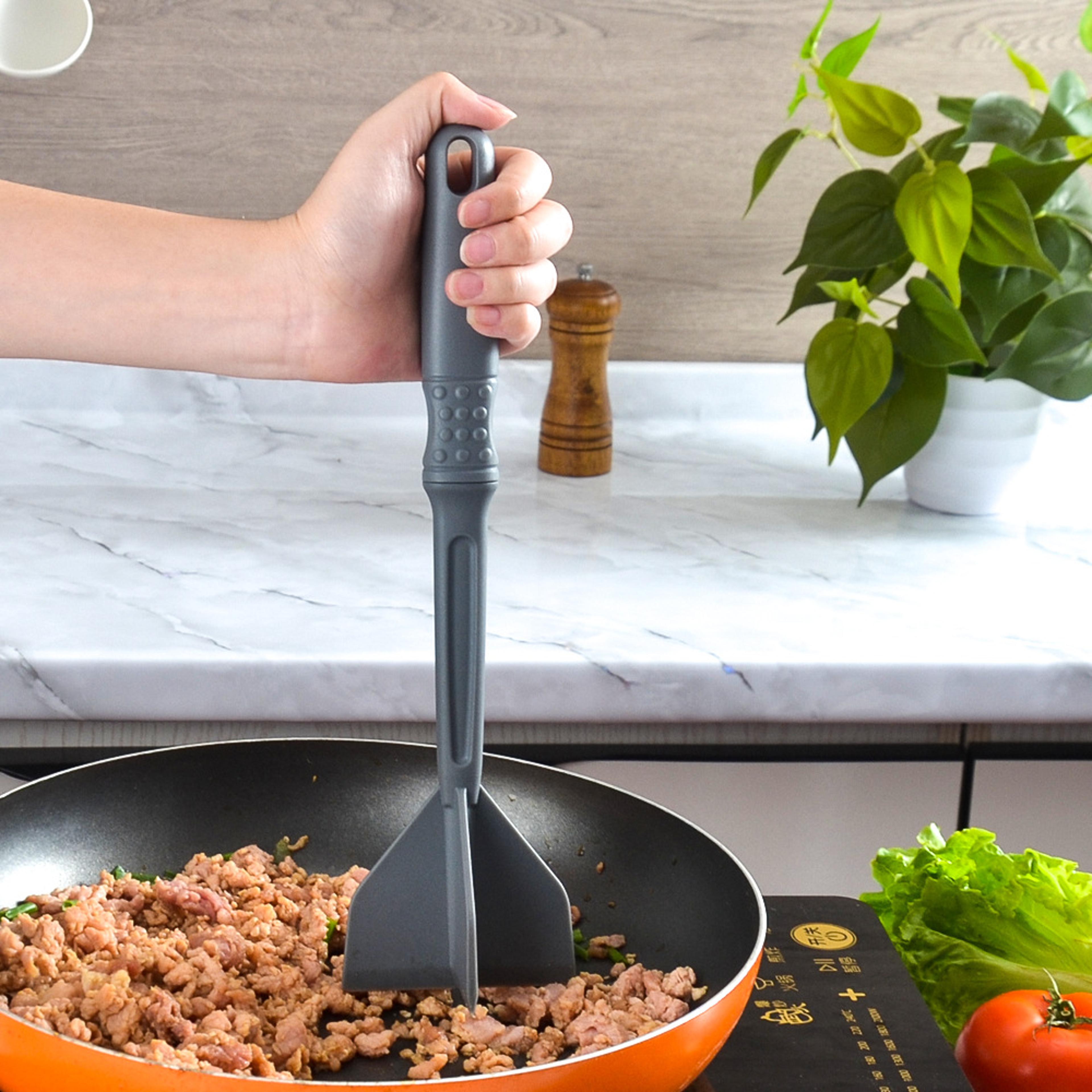 premium meat chopper & ground beef masher heat-resistant non-stick kitchen tool