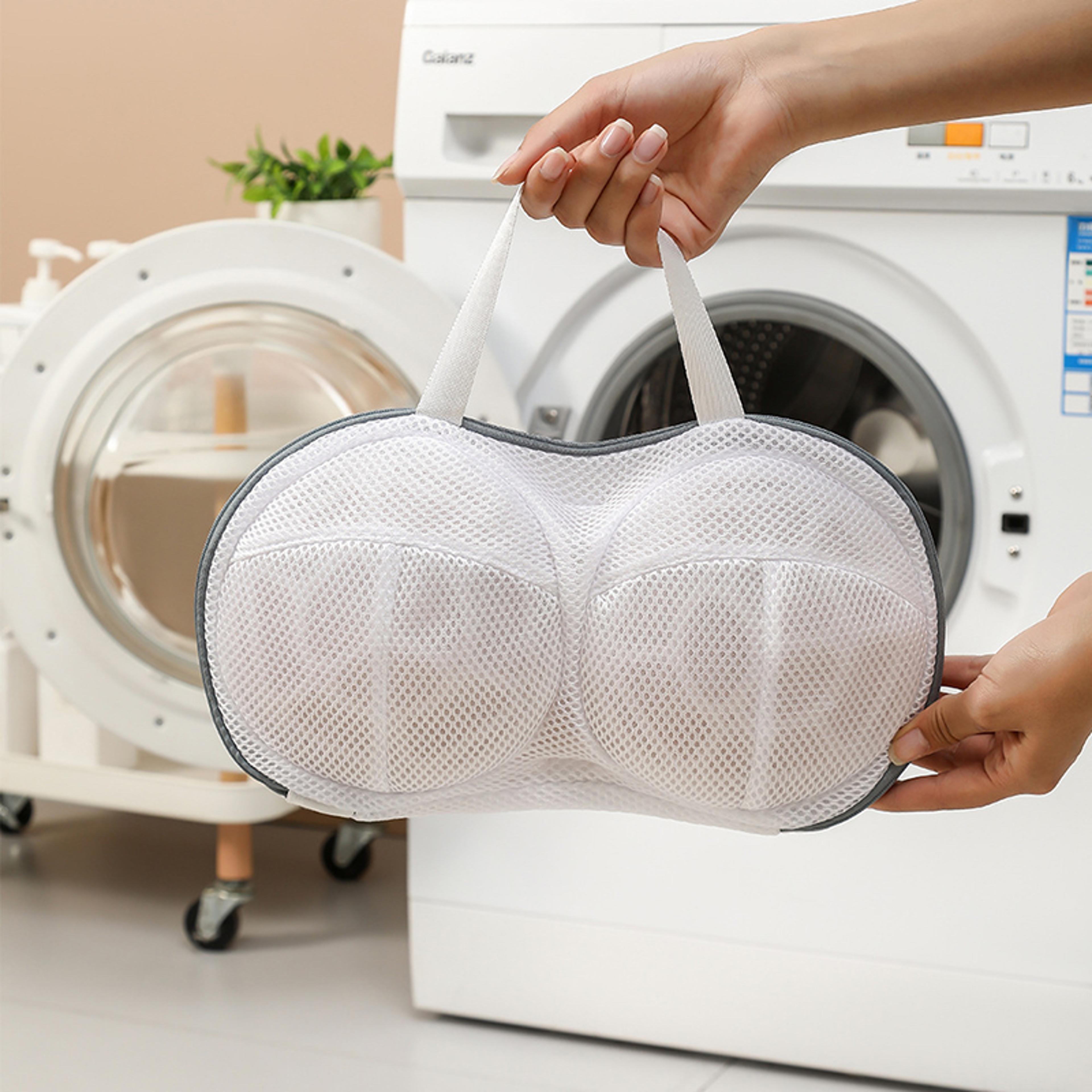1pc bra laundry bag, special bra cover for washing machine anti-deformation underwear washing bag for delicate lingerie