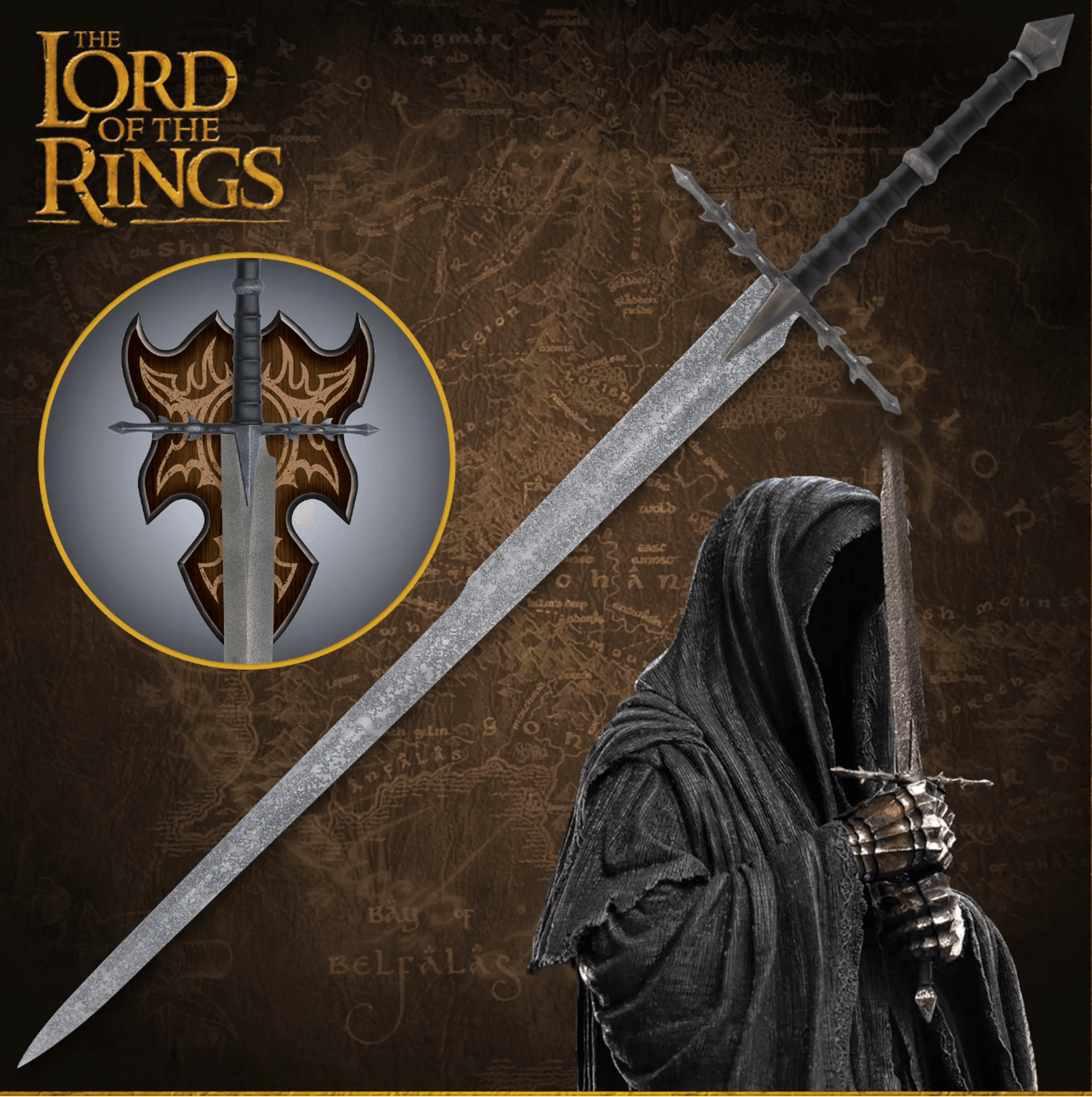ringwraith sword - official replica from the lord of the rings