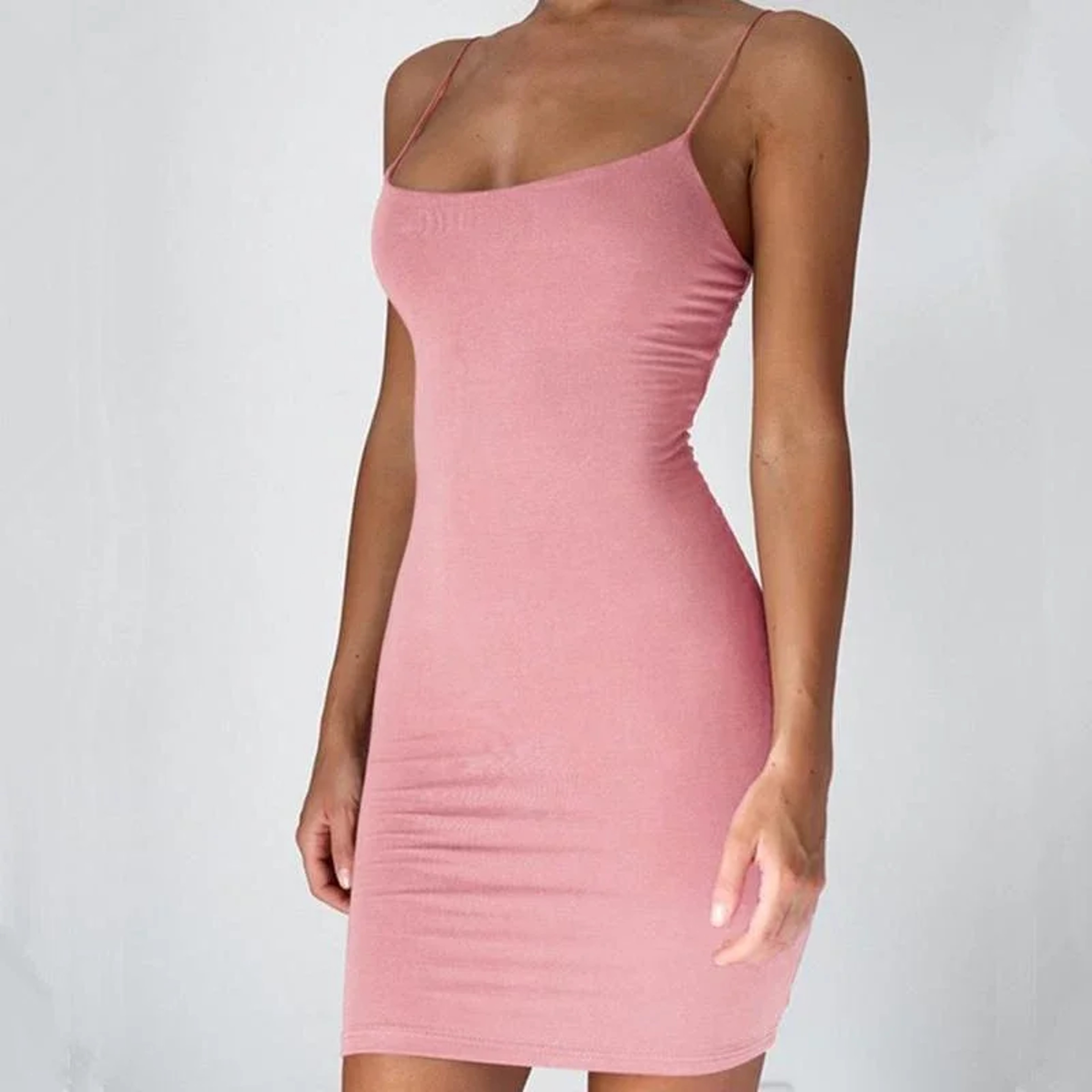 mini women's dark pink strapless sexy dress for the club It Takes Passion Frayed in Hot Mini length Strapless style Adjustable tie back Lightweight satin material Gel grip on inner bust Invisible side zip with hook and eye Open back with cowl design Fully lined Bias cut Little to no stretch Perfect for parties Summer Bodycon Mini Dress For