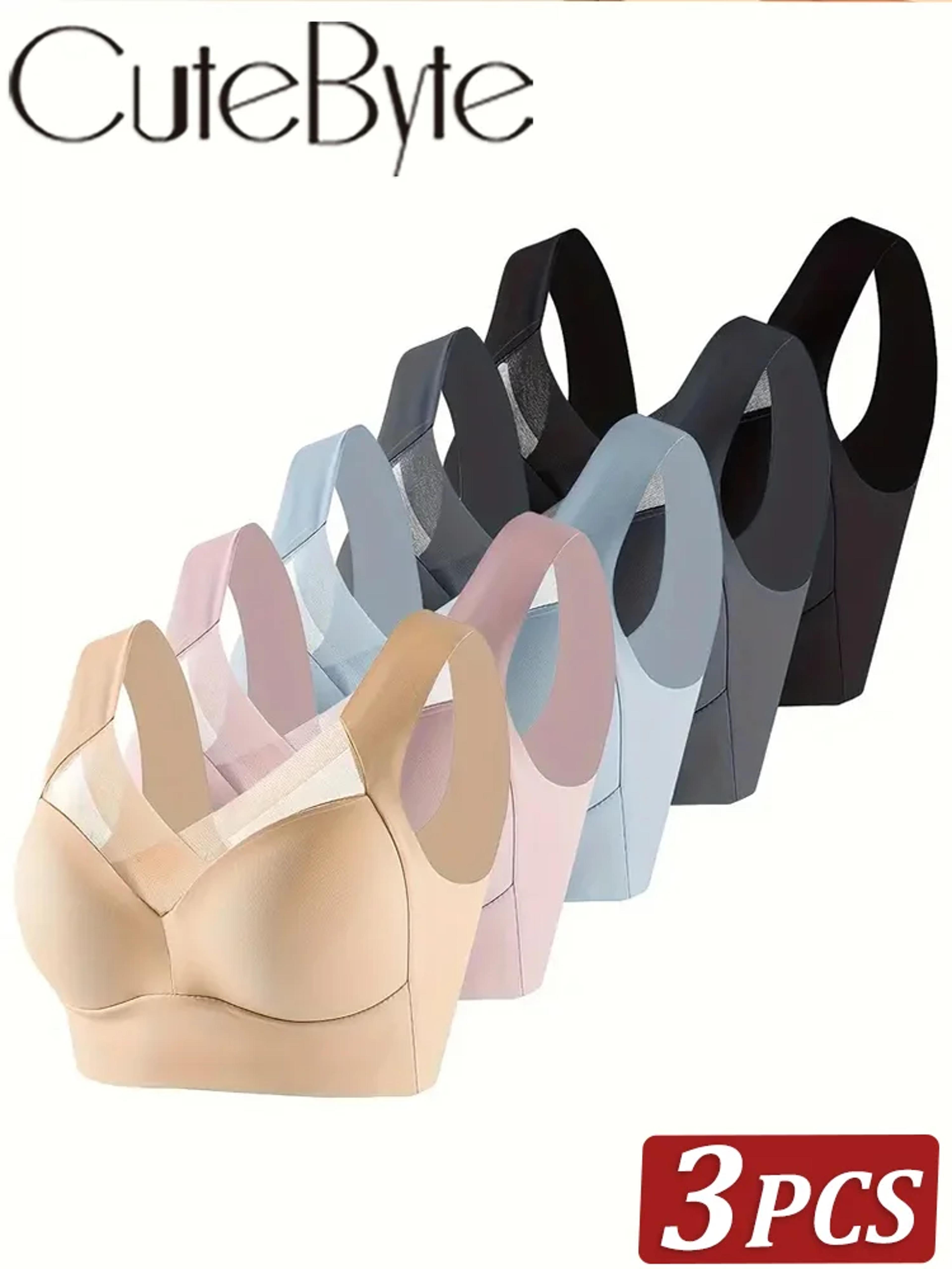 seamless lace wireless bra for women – plus size bra & backless bralette