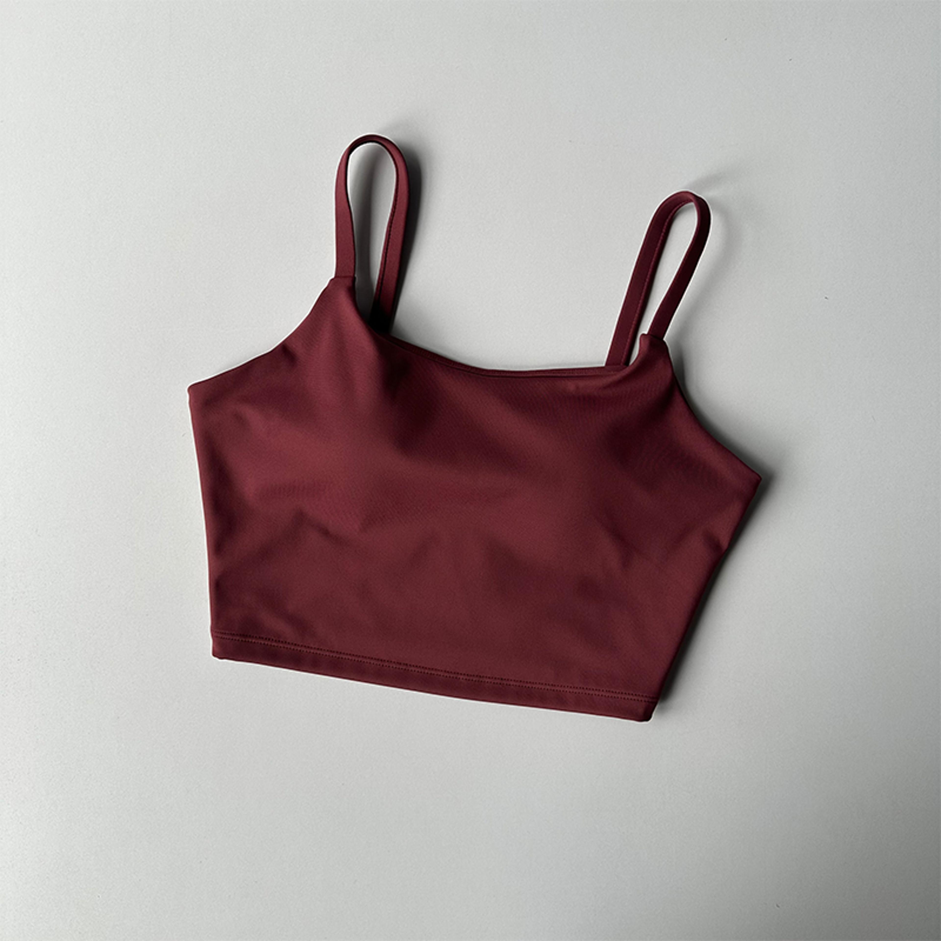 breathable sports bra for women with pushup support yoga & gym top