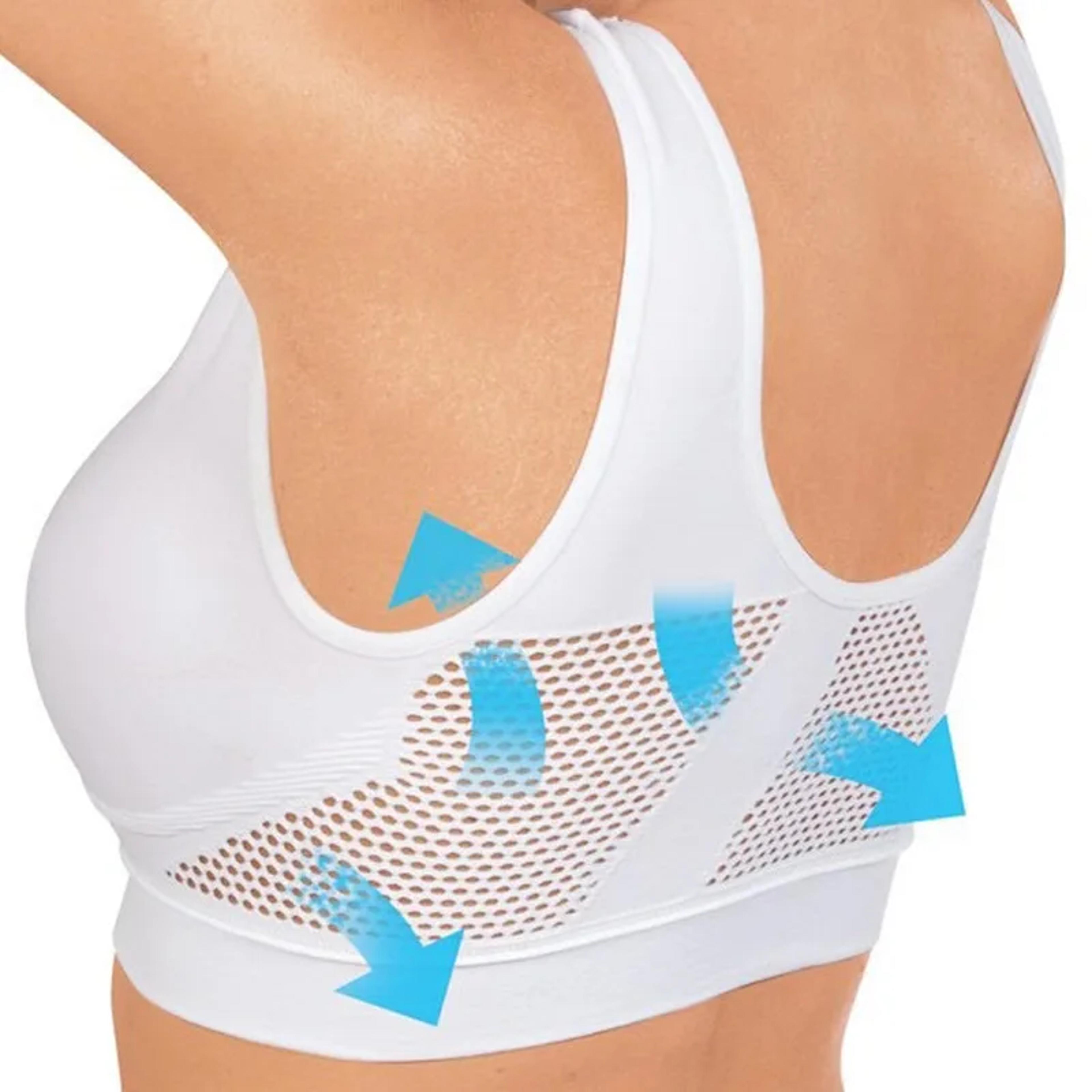 womens breathable sports bra top – shockproof, sweat-absorbent fitness vest