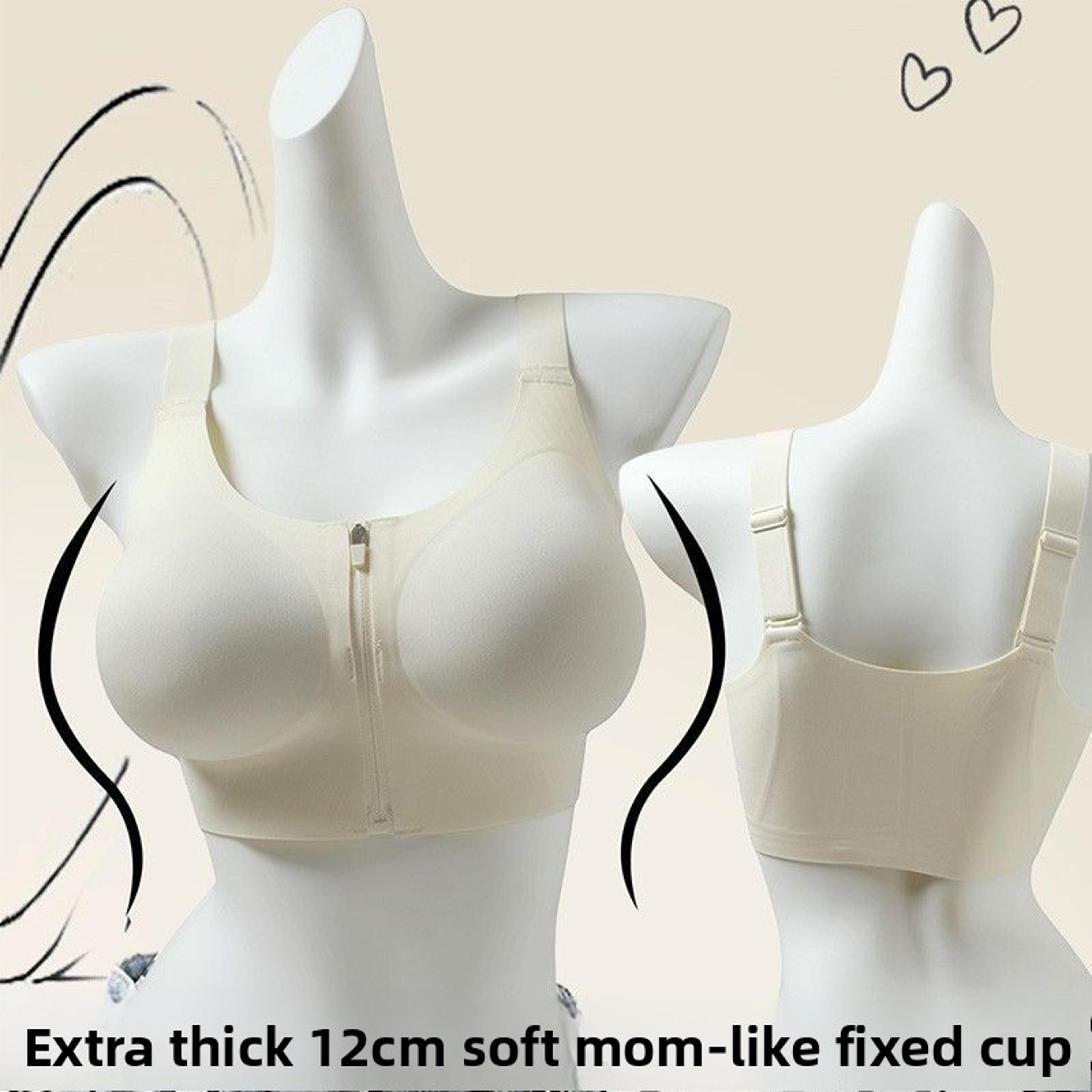 ultimate front hook full coverage push up bra for small chest back smoothing lift & shape