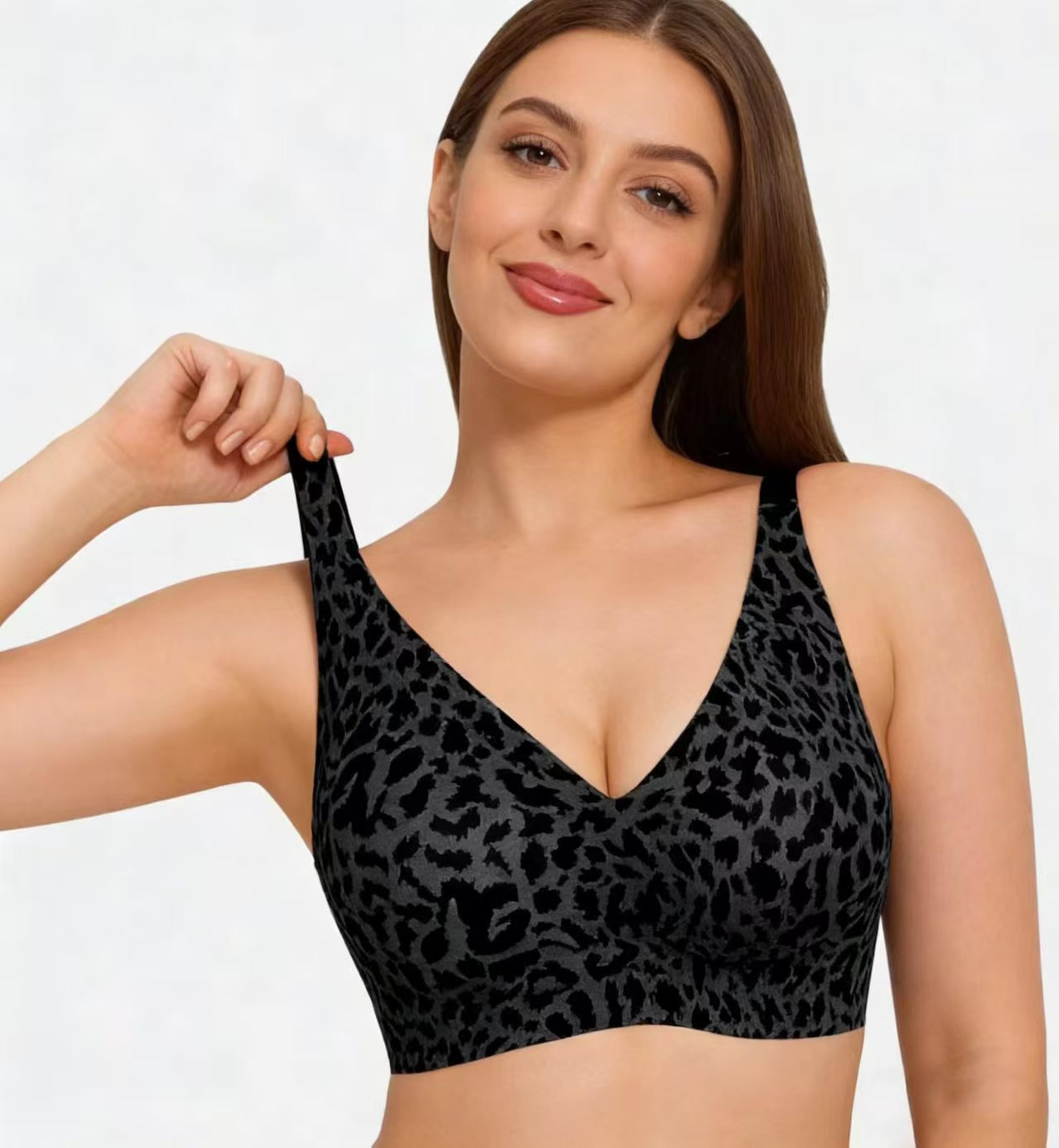 comfortfit seamless wire free full cup bra breathable push up support
