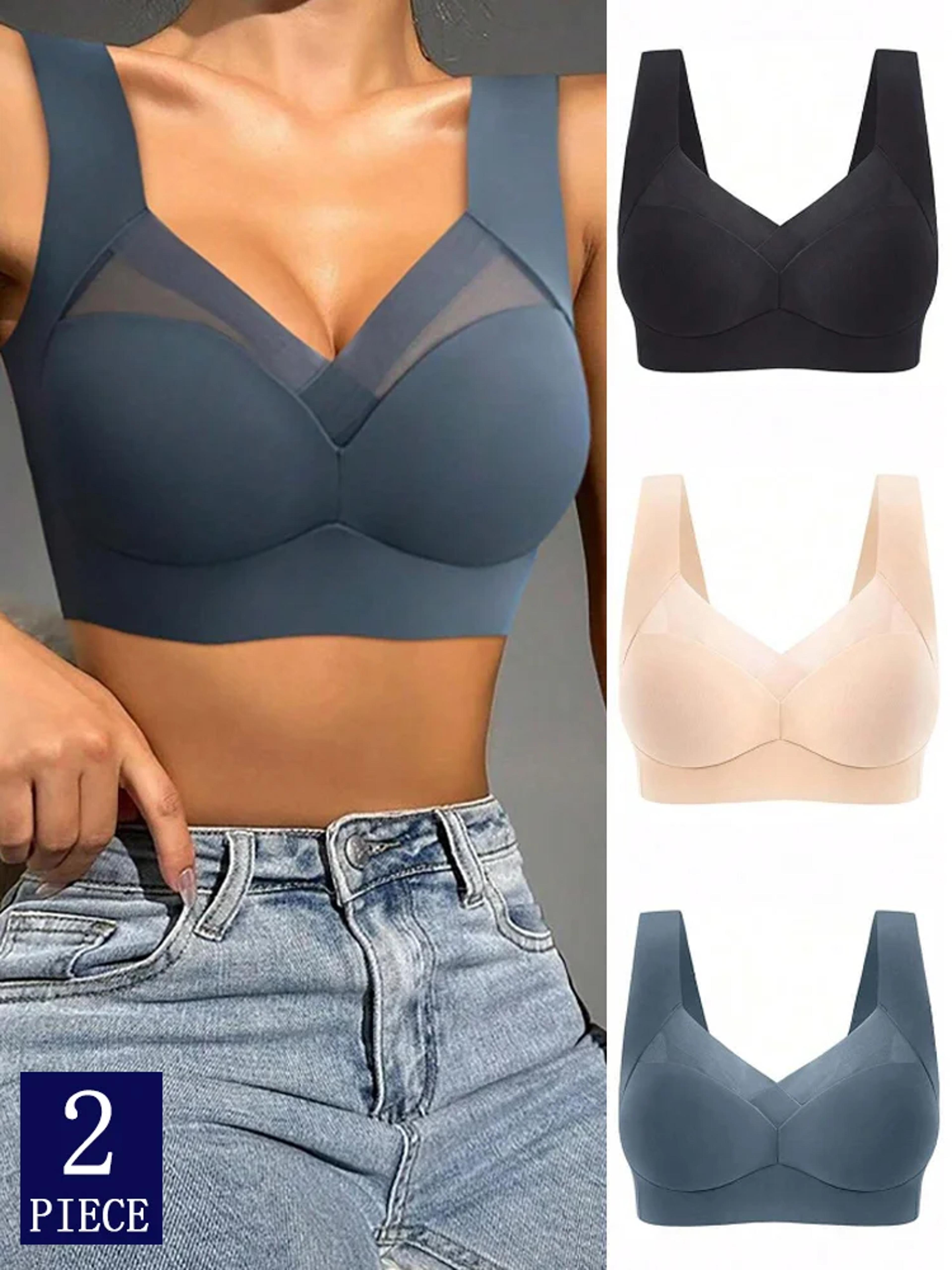 seamless wireless bra for women comfortable large & small sizes