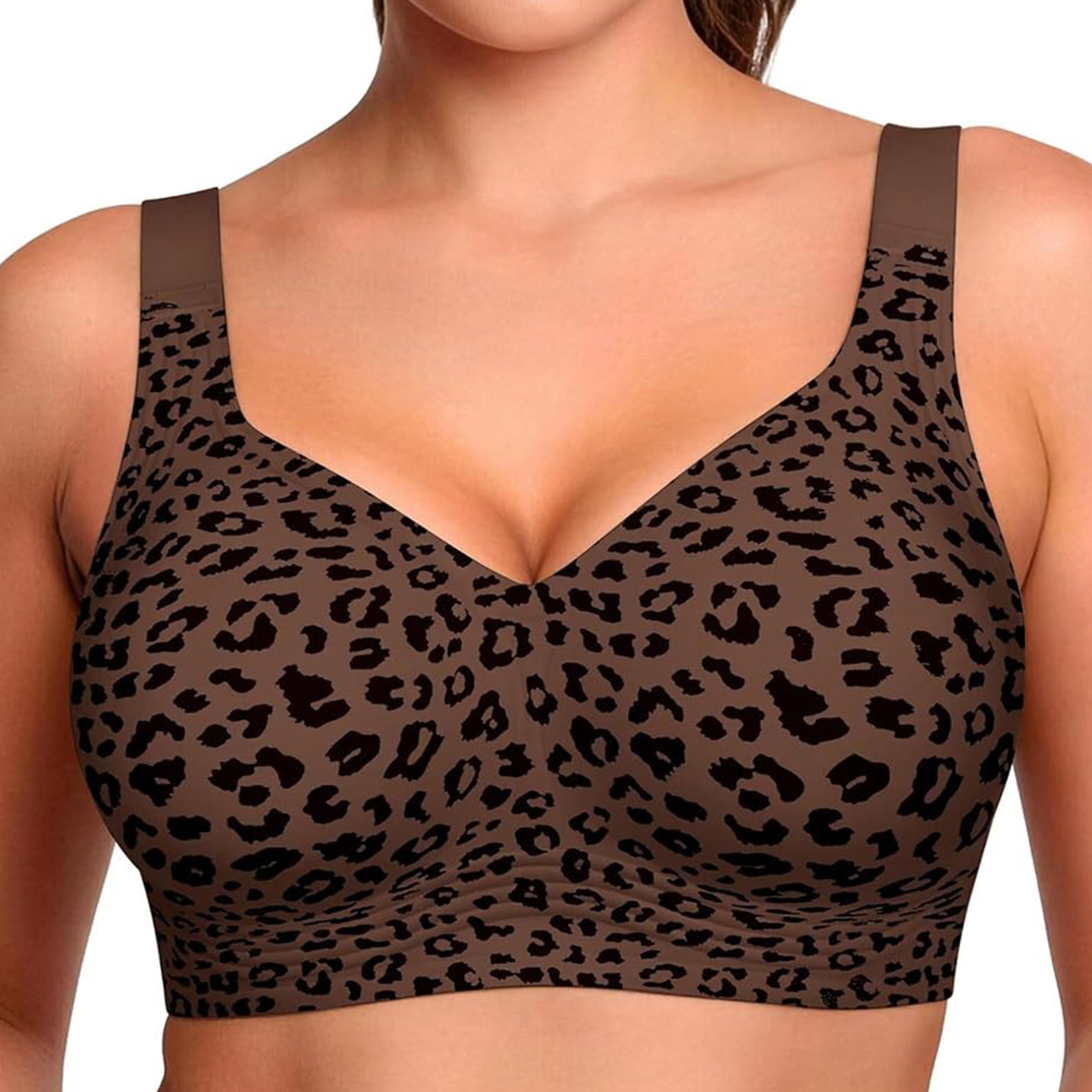 comfortlift plus size wireless jelly bra seamless support bra full coverage comfort