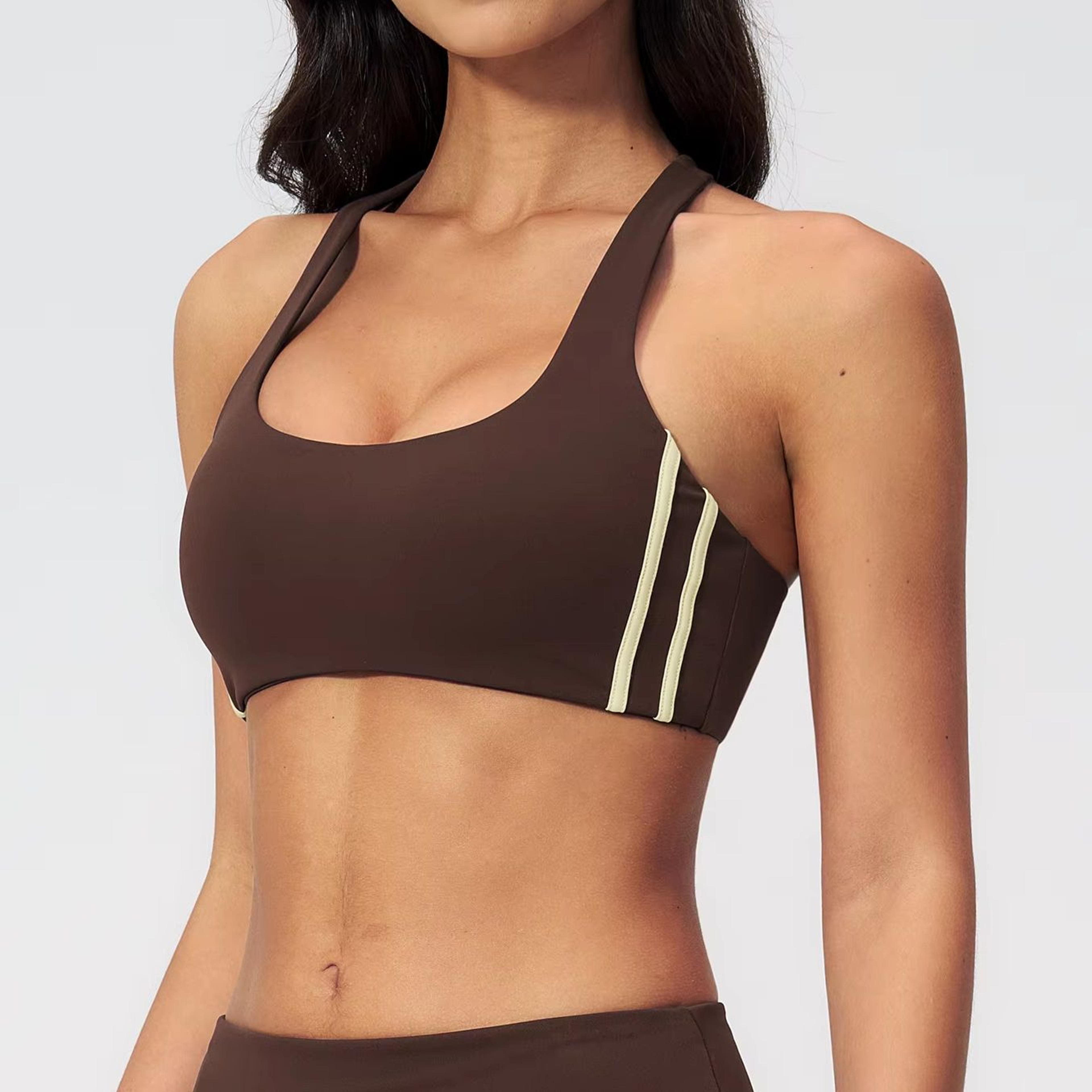 high performance women quick dry sports bra high stretch workout & yoga fitness top