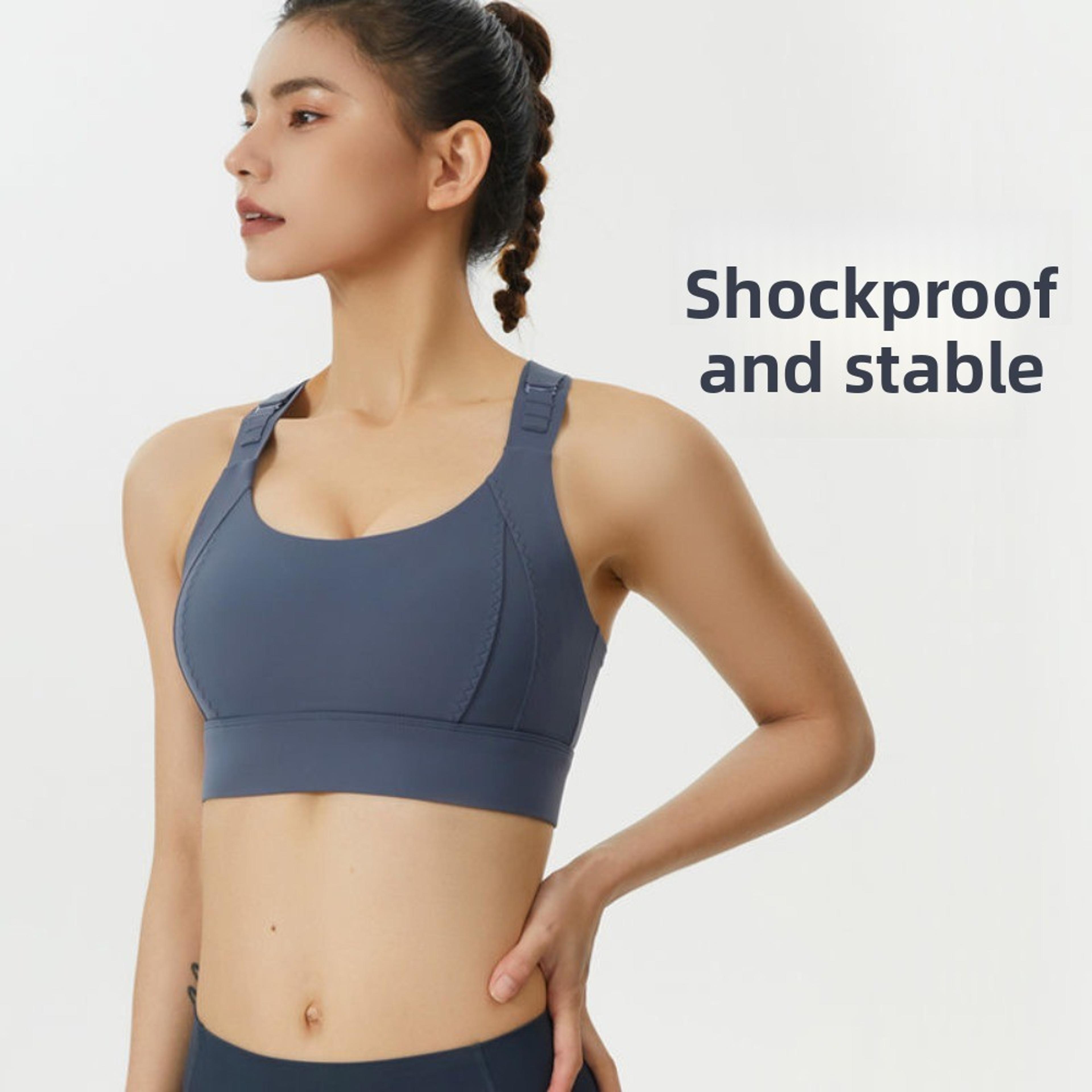 premium support sports & yoga bra – anti sagging fitness bra for women