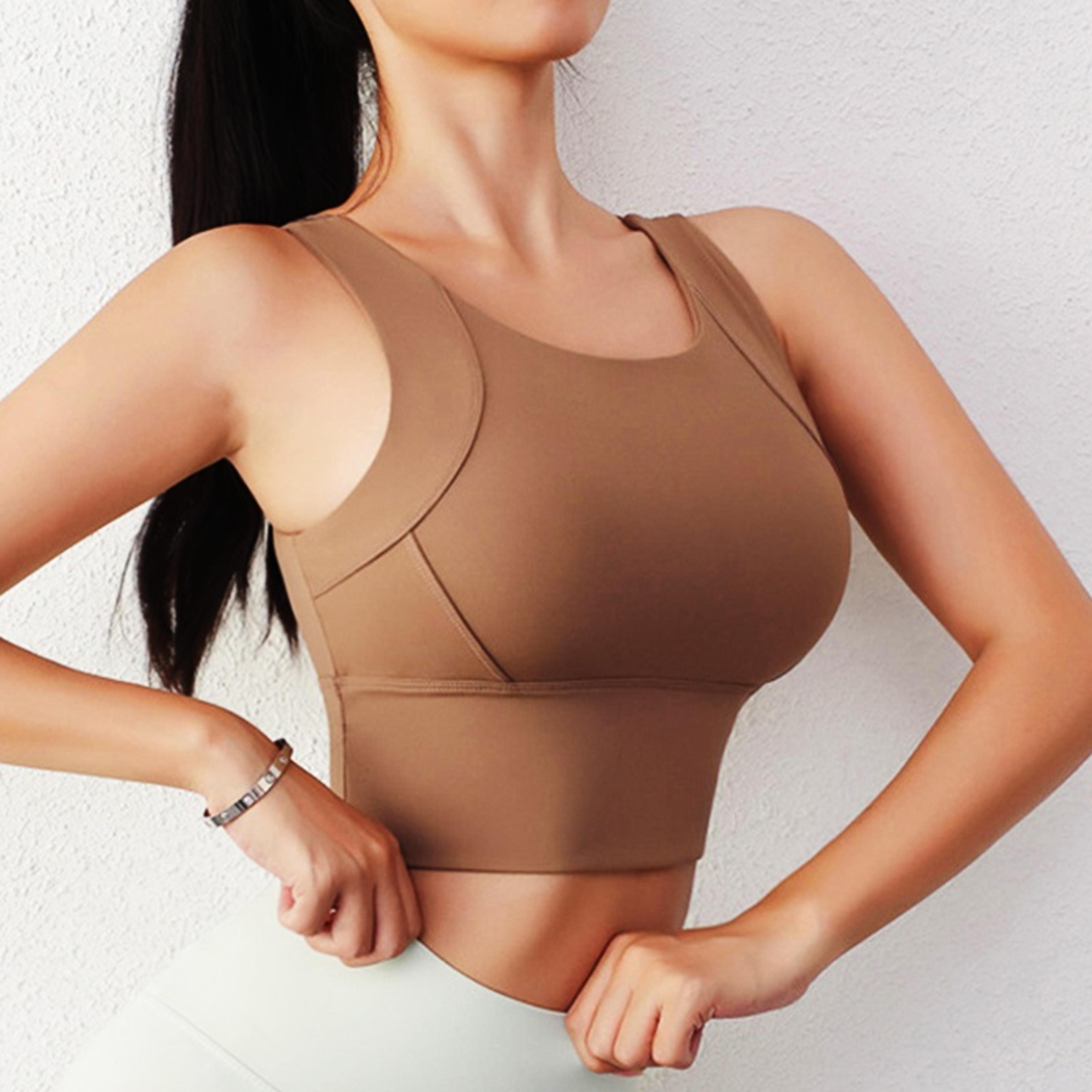 cloud hide ultimate high support sports bra for women gym & running