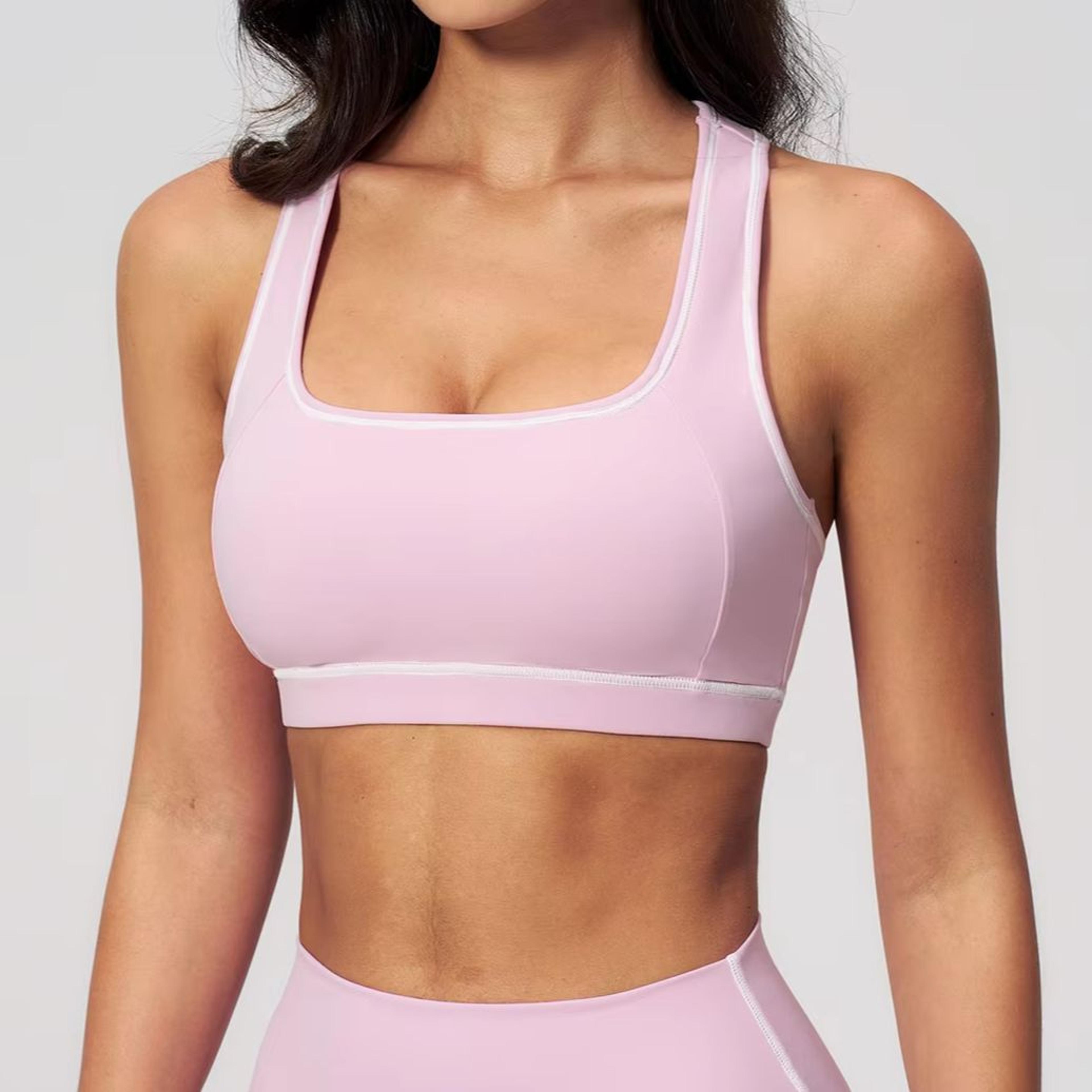 summer womens breathable sports bra for wome shockproof anti sweat yoga & gym crop top