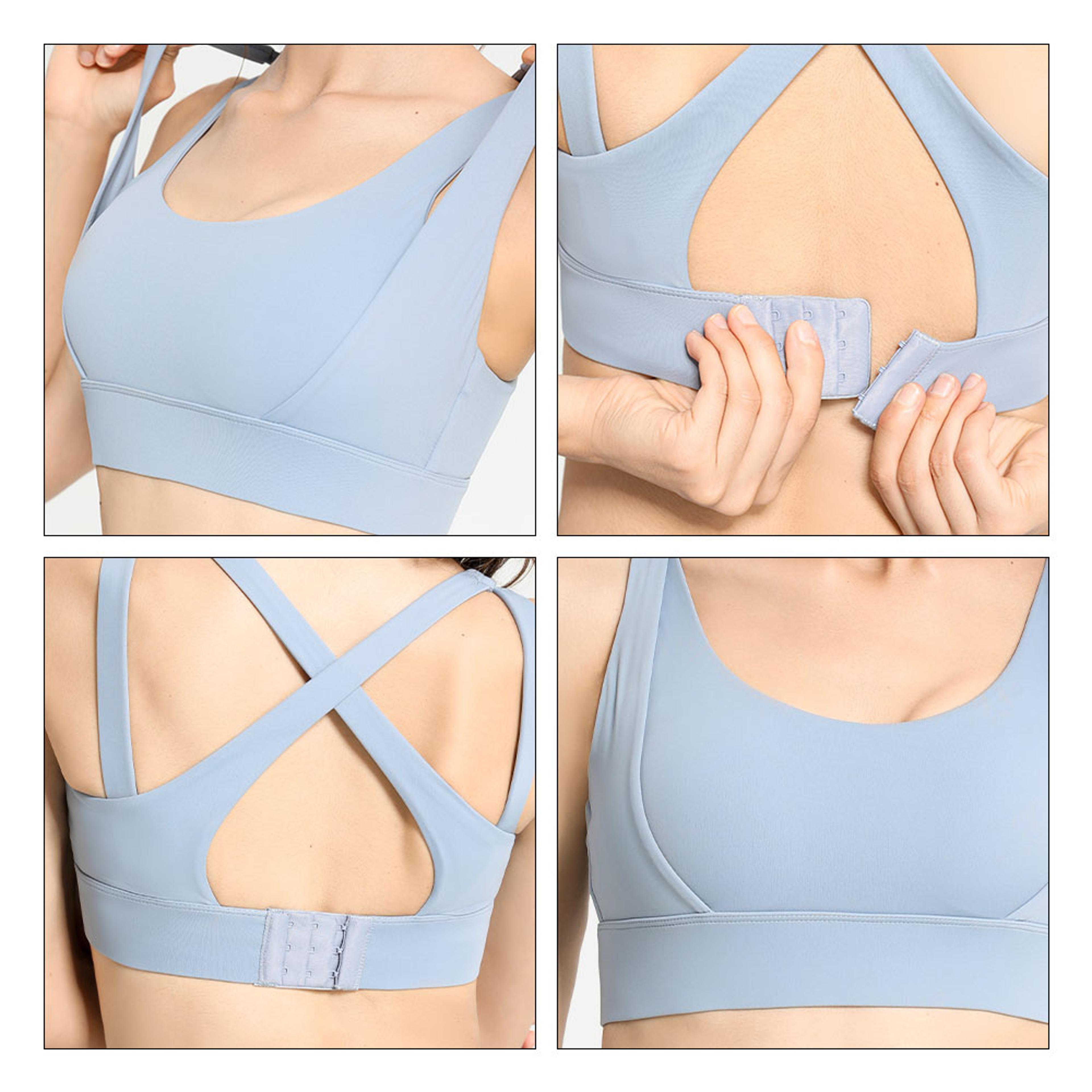 padded sports bra tank top for yoga gym and running