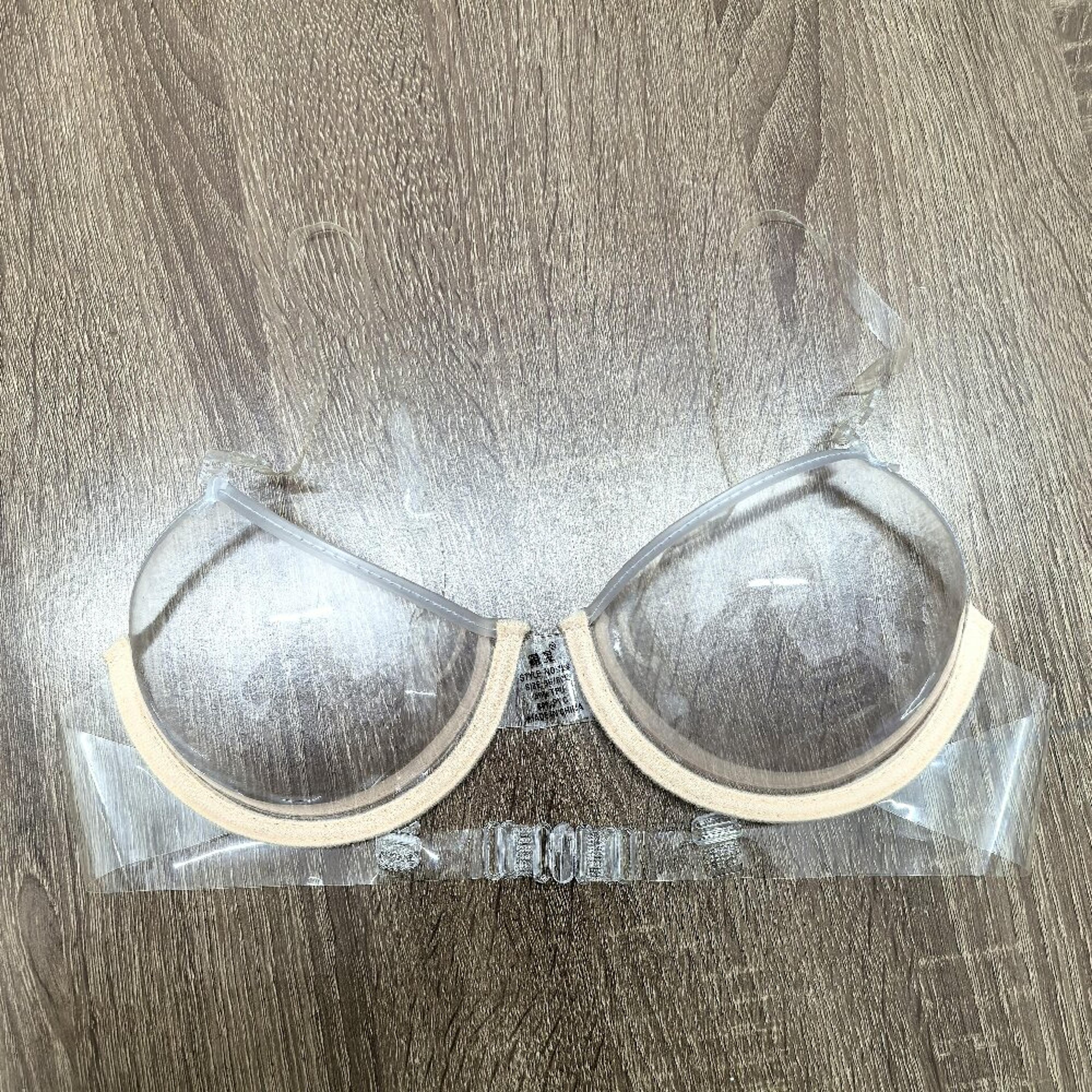 invisible push up clear strap bra for backless summer outfits