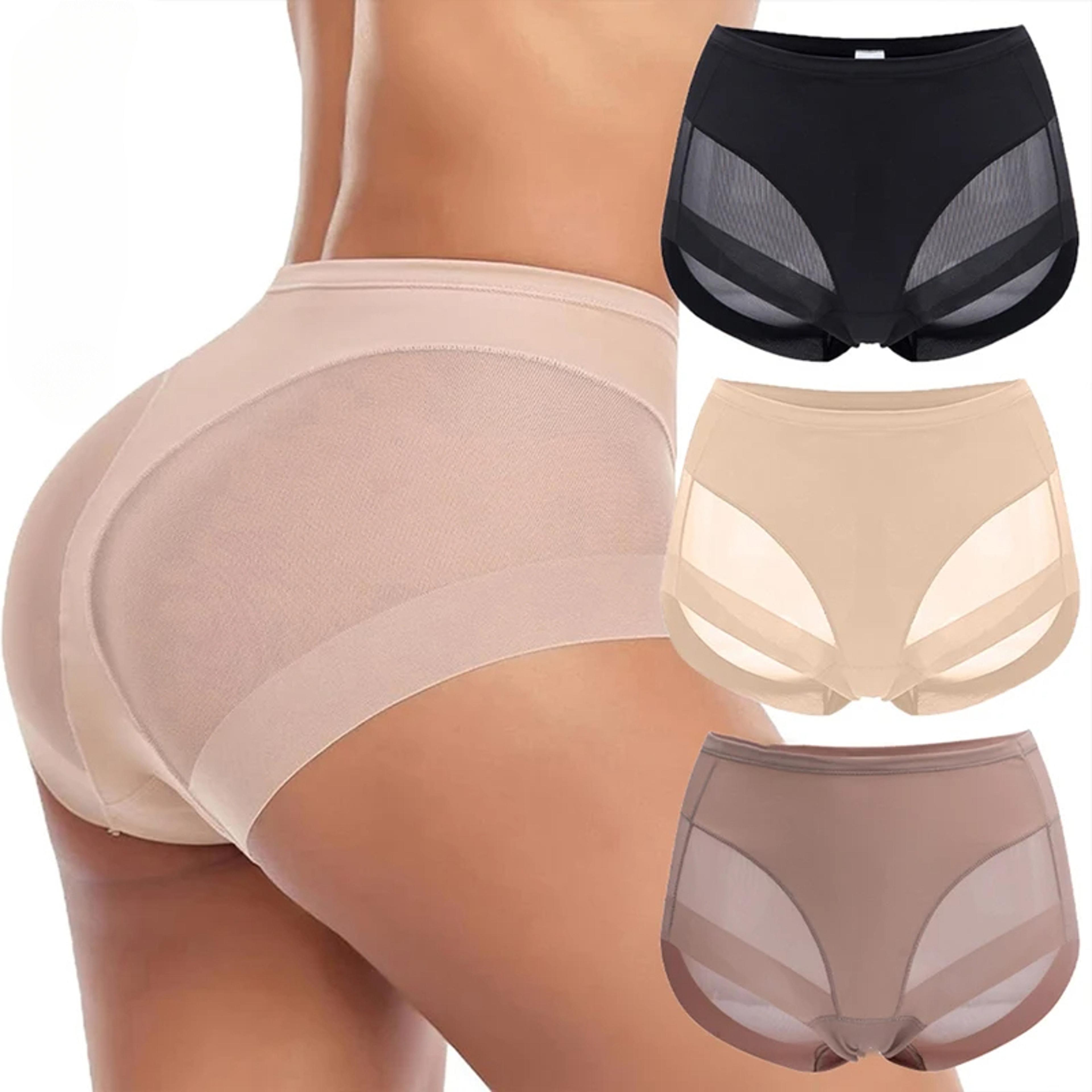 high waist tummy control shapewear panties for women butt lifting slimming briefs