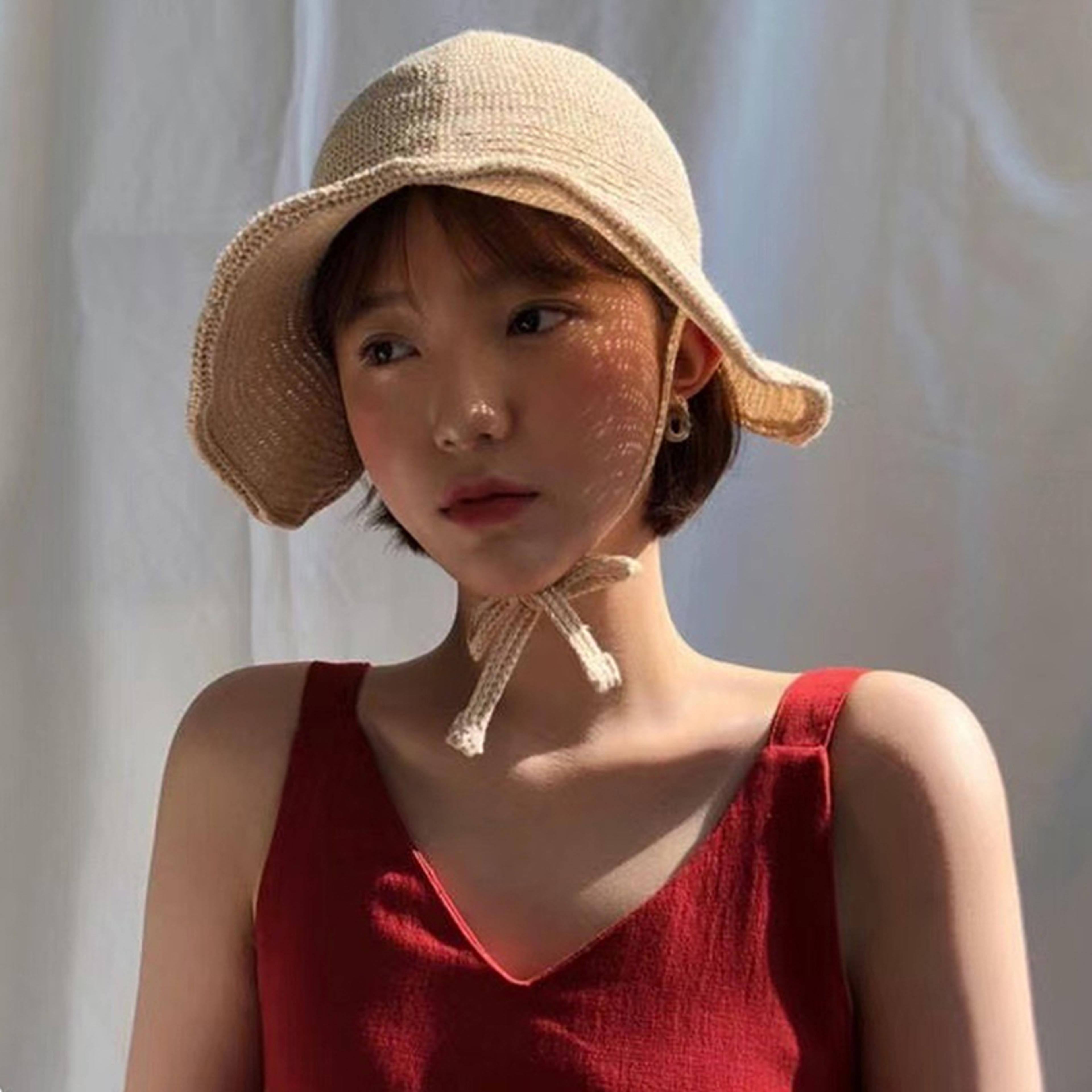 linen straw regency bonnet hat for women wide brim beach sun hat with bow