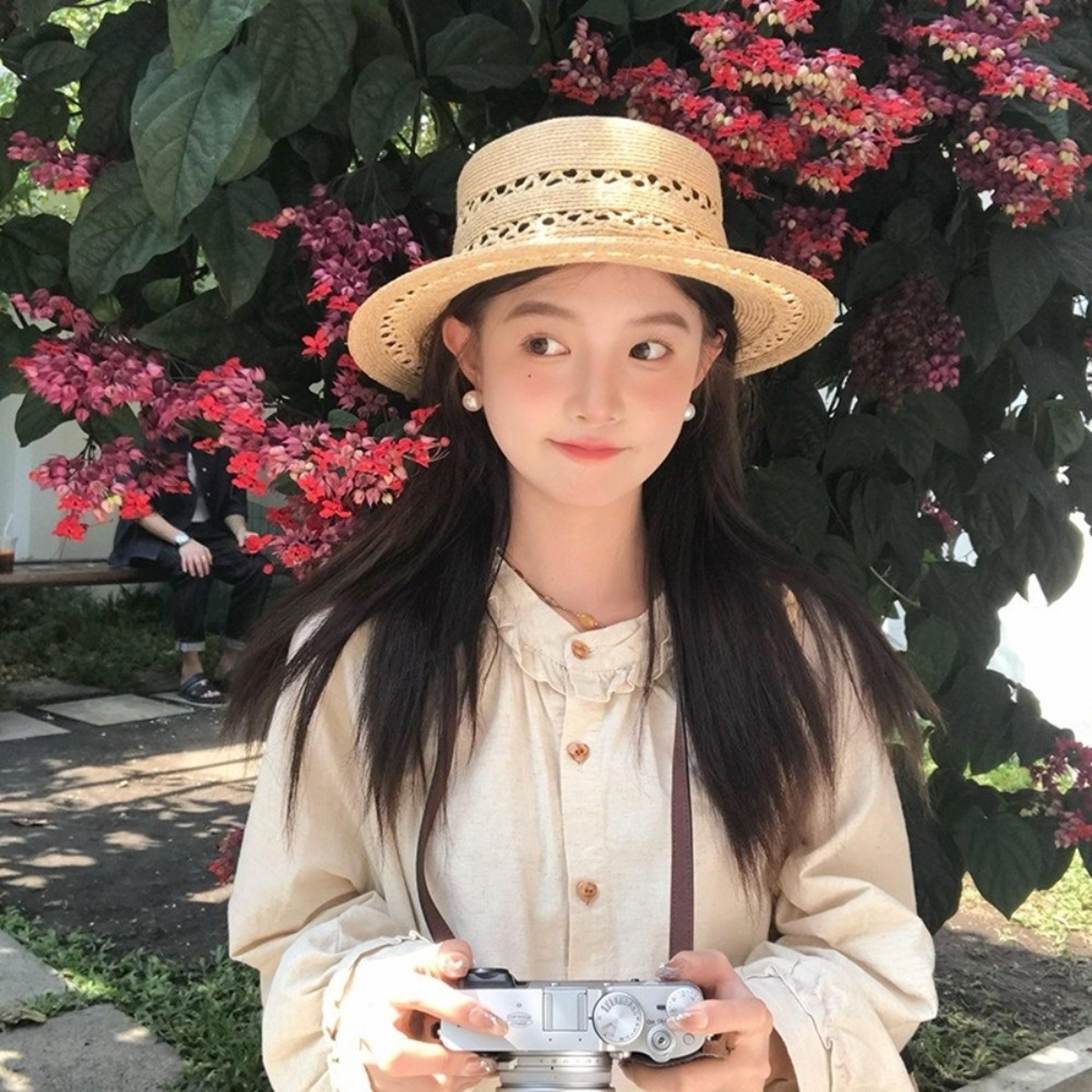 handwoven straw sun hat breathable panama bucket hat for summer travel