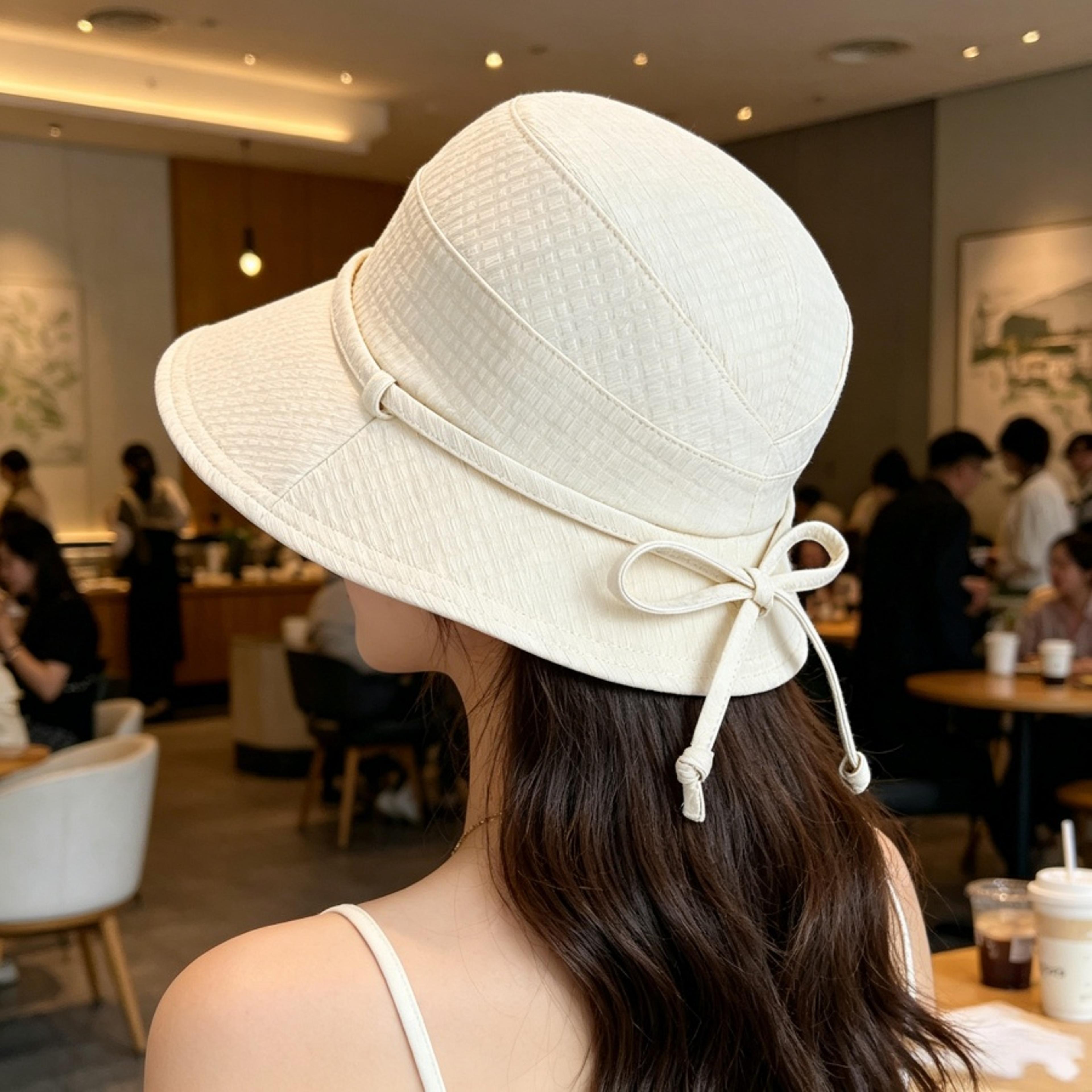 japanese minimalist sunshade bucket hat uv protection summer cap